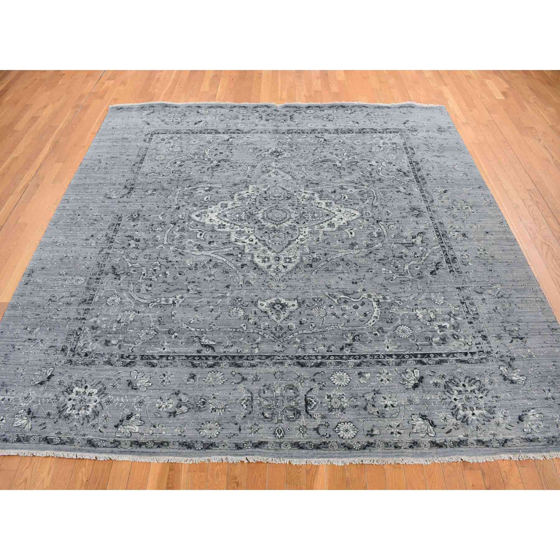 Transitional-Hand-Knotted-Rug-390075
