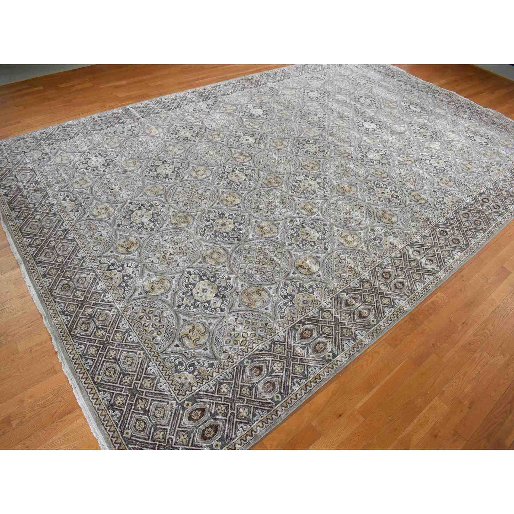 Transitional-Hand-Knotted-Rug-390080
