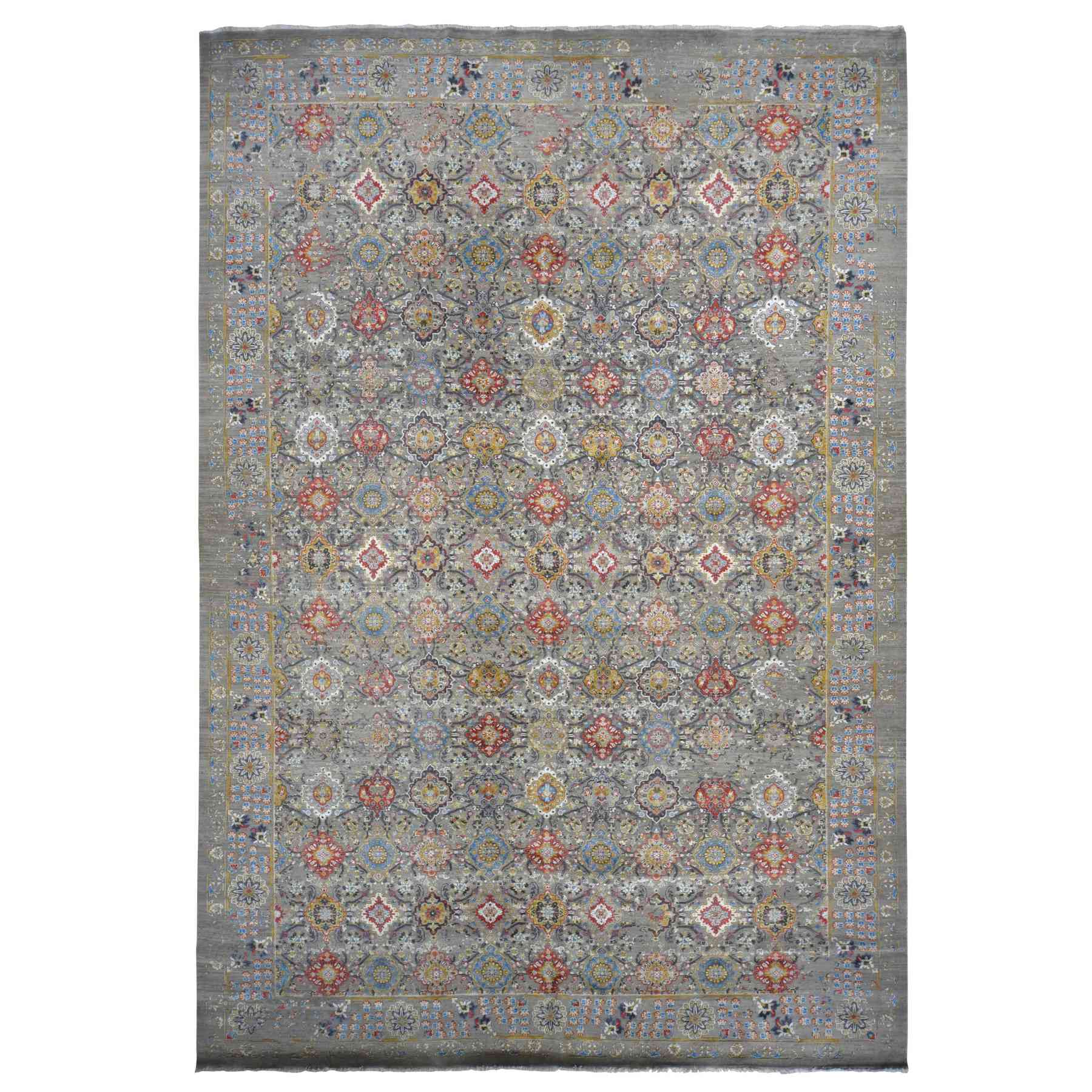 Transitional-Hand-Knotted-Rug-390165