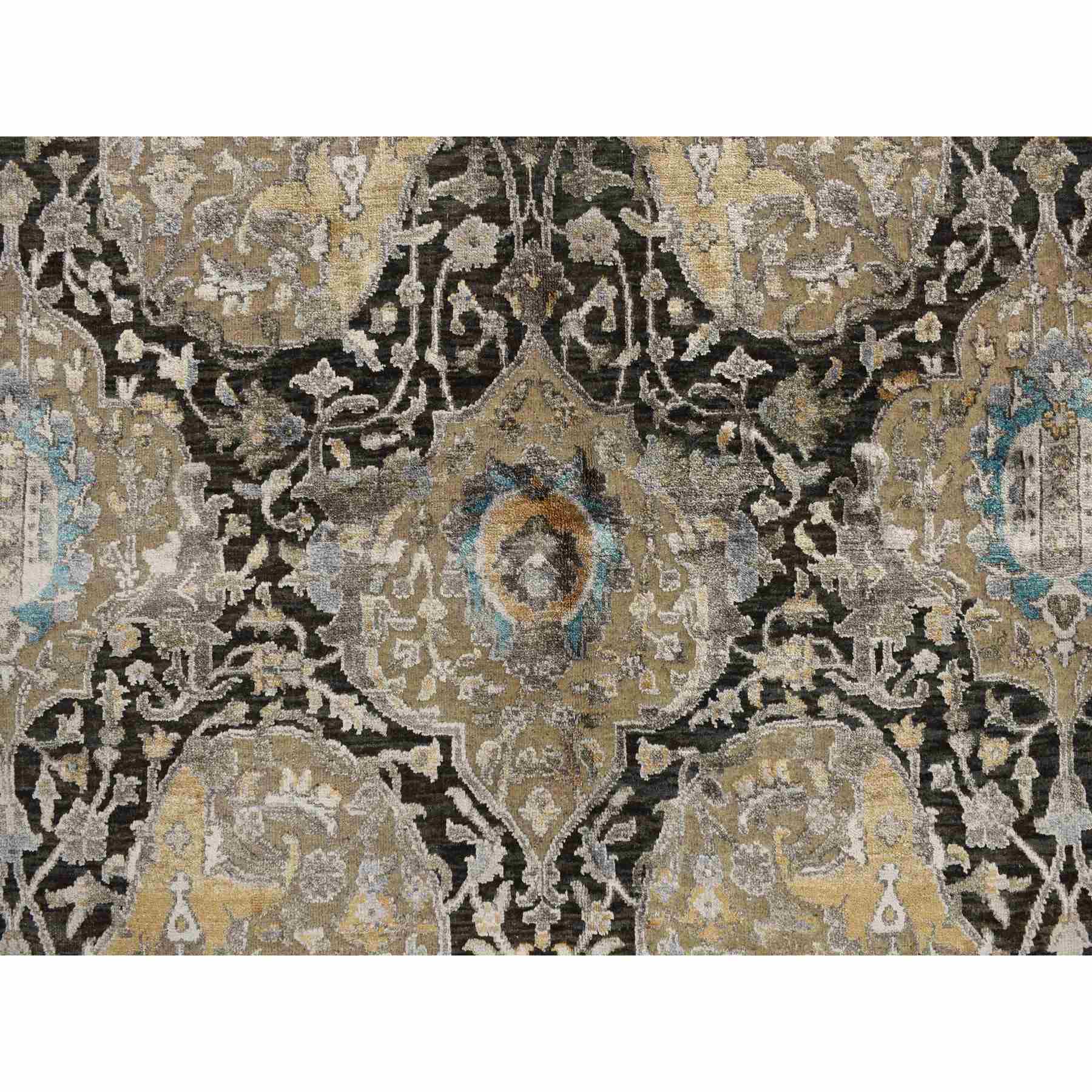 Transitional-Hand-Knotted-Rug-390700