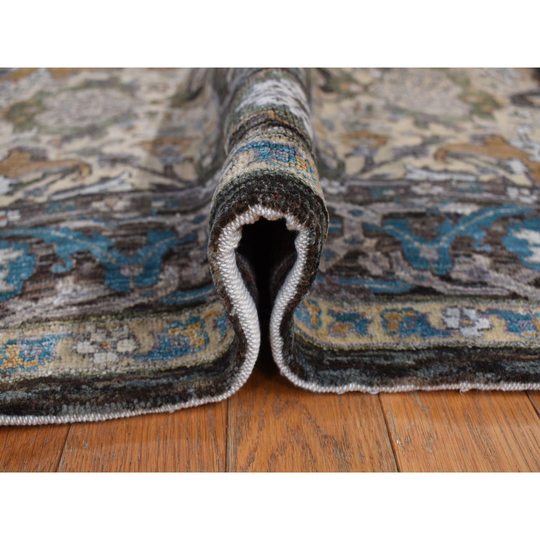 Transitional-Hand-Knotted-Rug-390700