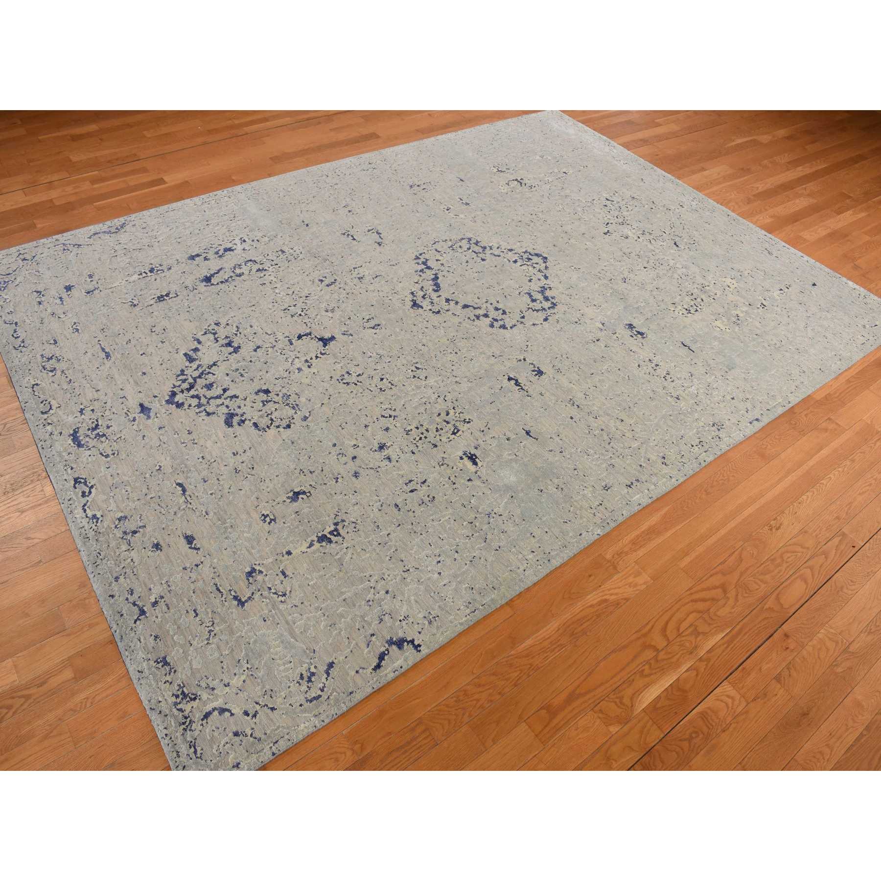 Transitional-Hand-Knotted-Rug-390790