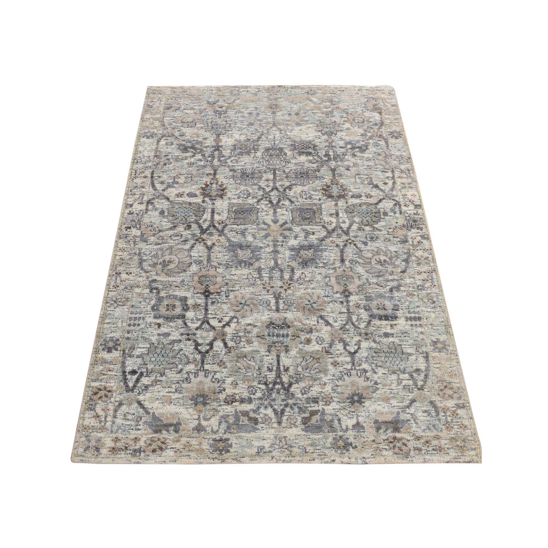 Transitional-Hand-Knotted-Rug-391220