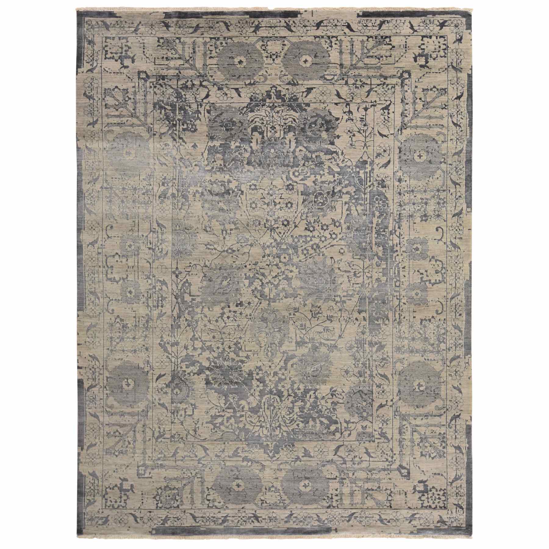 Transitional-Hand-Knotted-Rug-391440