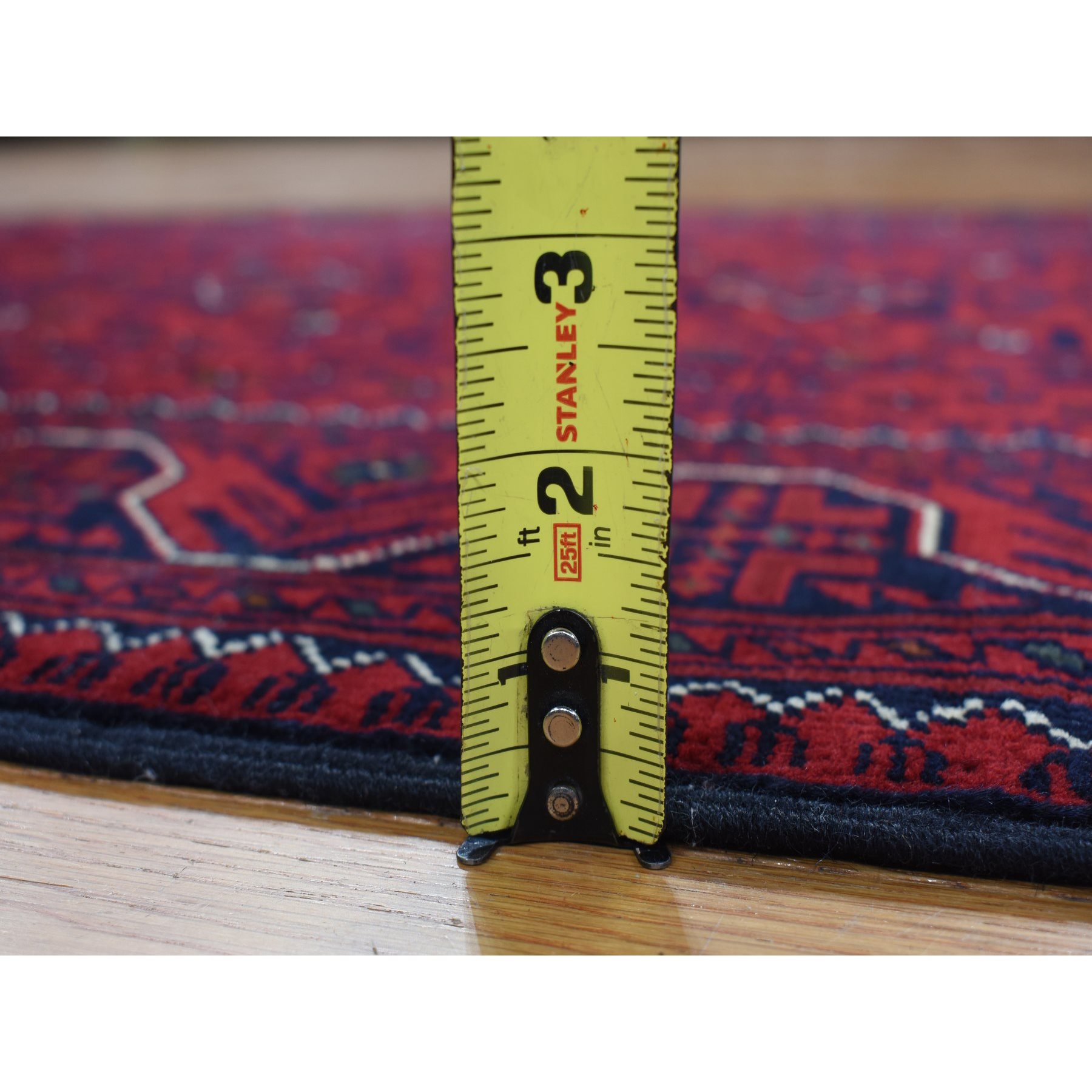 Tribal-Geometric-Hand-Knotted-Rug-390455