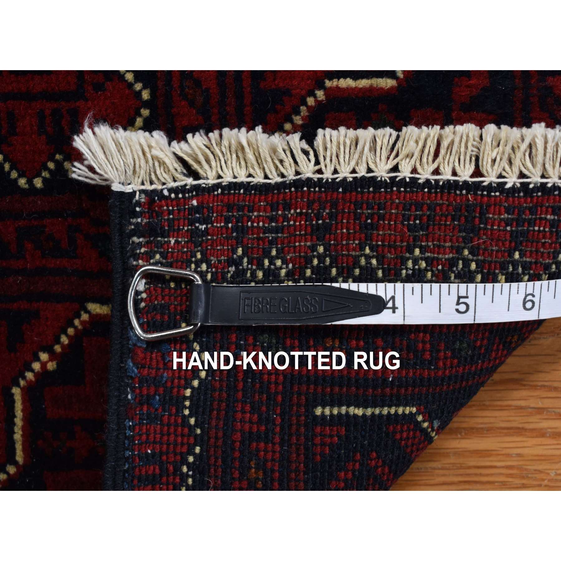 Tribal-Geometric-Hand-Knotted-Rug-390455