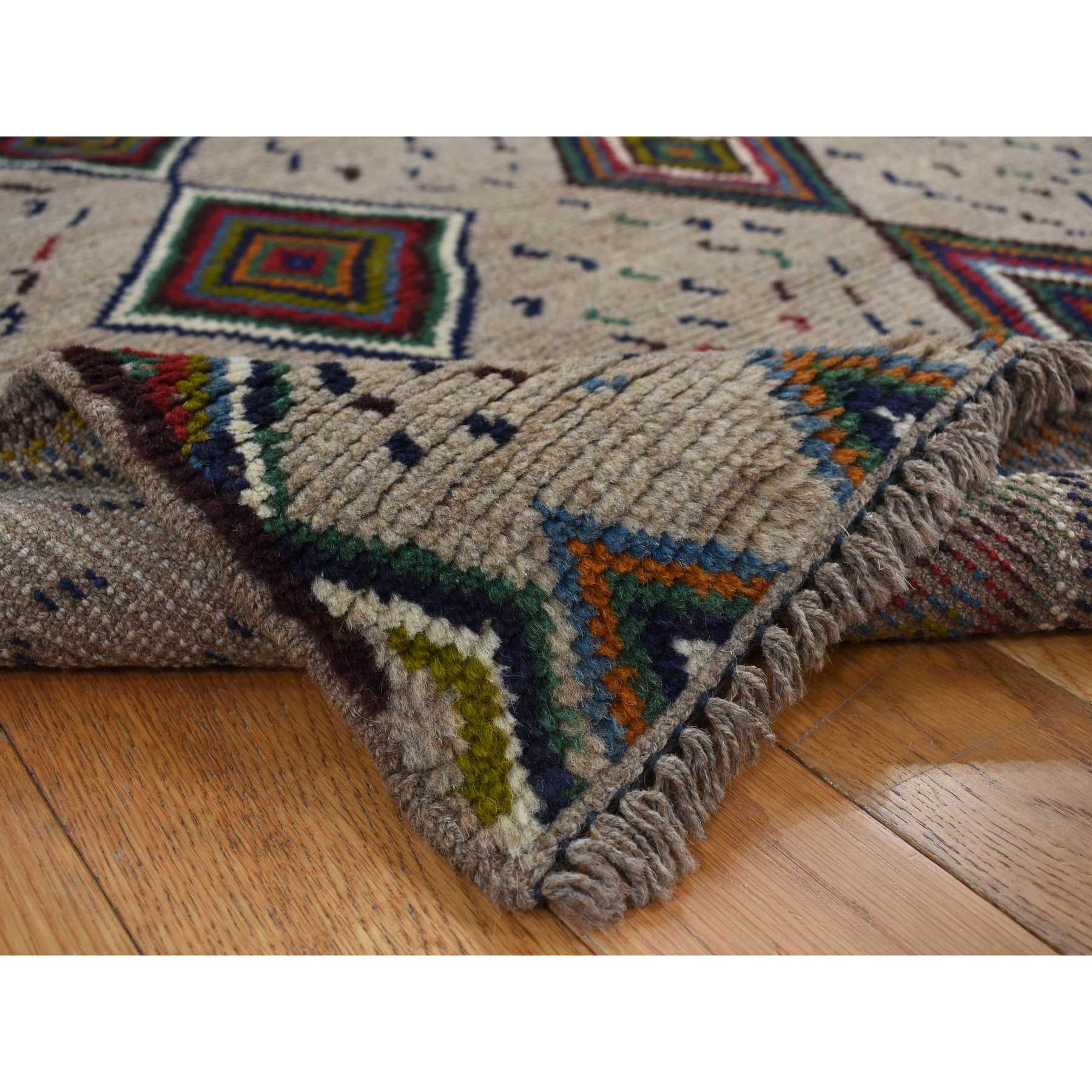 Tribal-Geometric-Hand-Knotted-Rug-390705