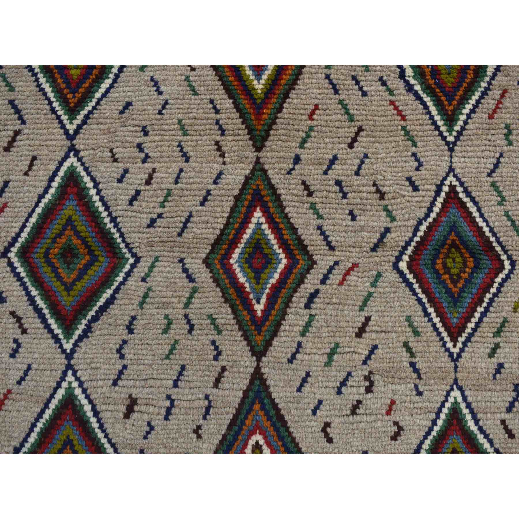 Tribal-Geometric-Hand-Knotted-Rug-390705