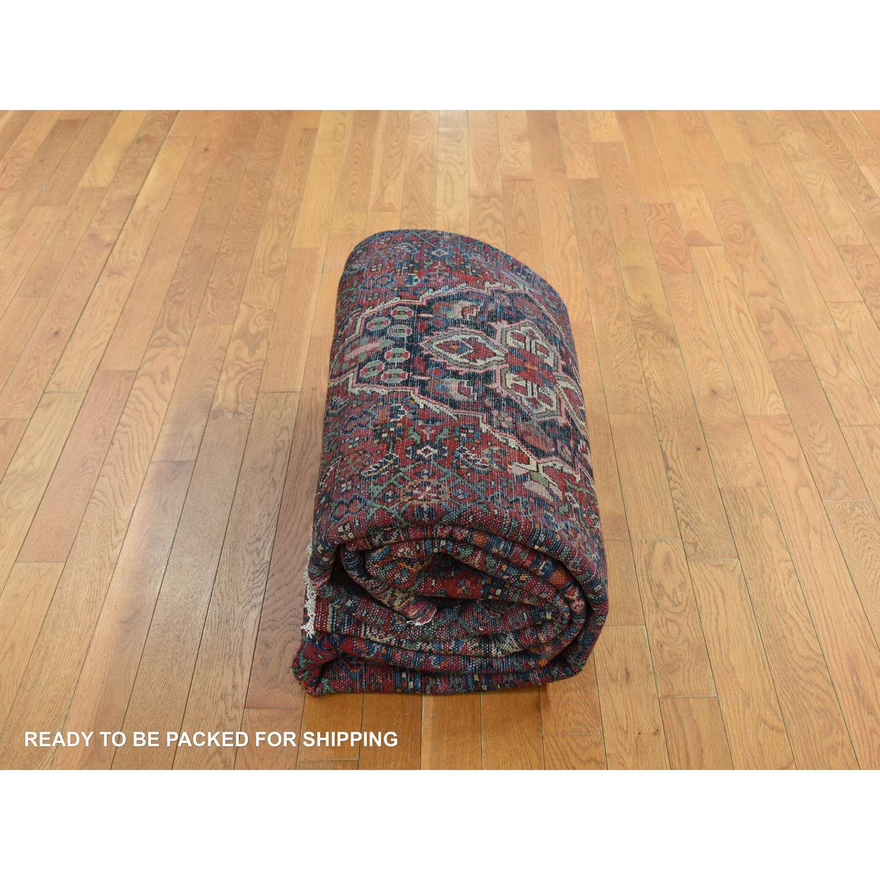 Tribal-Geometric-Hand-Knotted-Rug-390815
