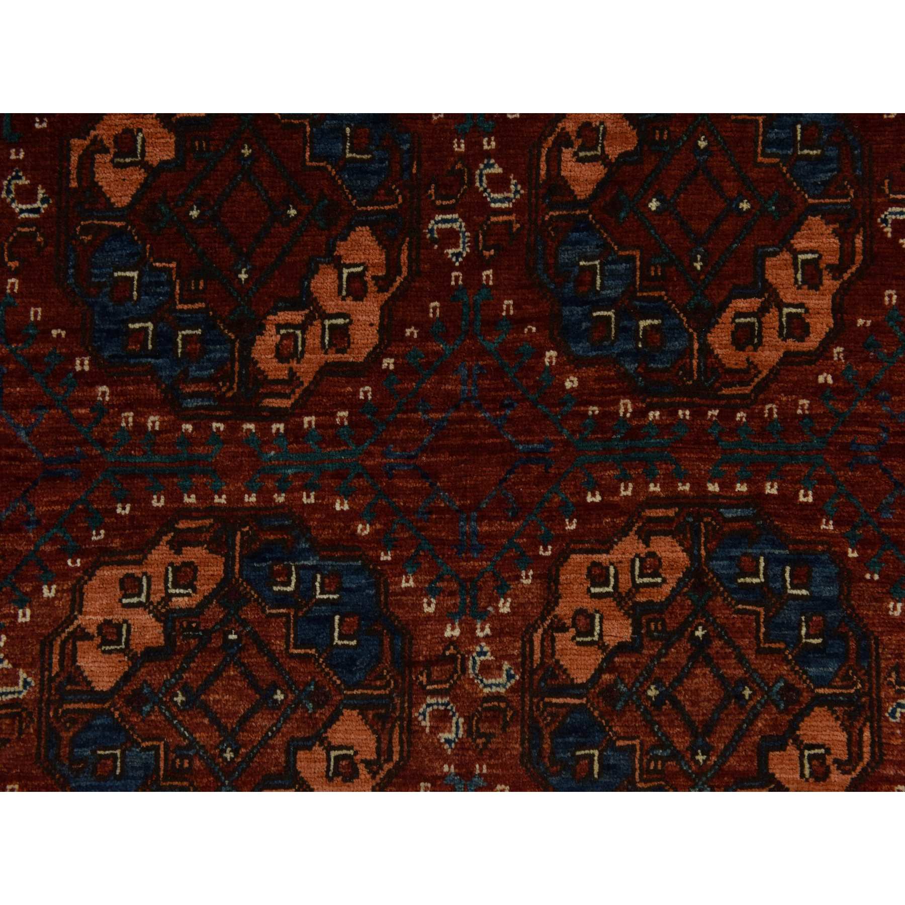 Tribal-Geometric-Hand-Knotted-Rug-391980