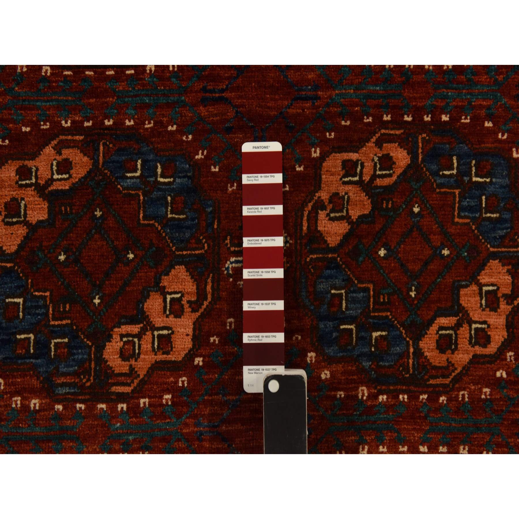 Tribal-Geometric-Hand-Knotted-Rug-391980