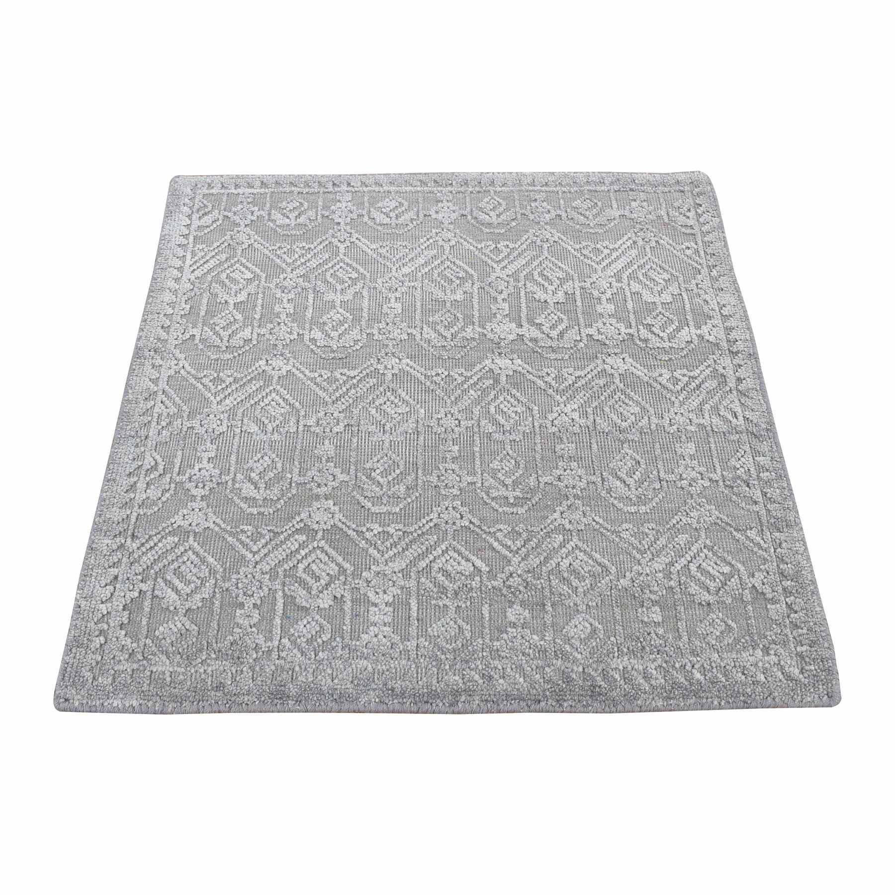 Wool-and-Silk-Hand-Knotted-Rug-390105