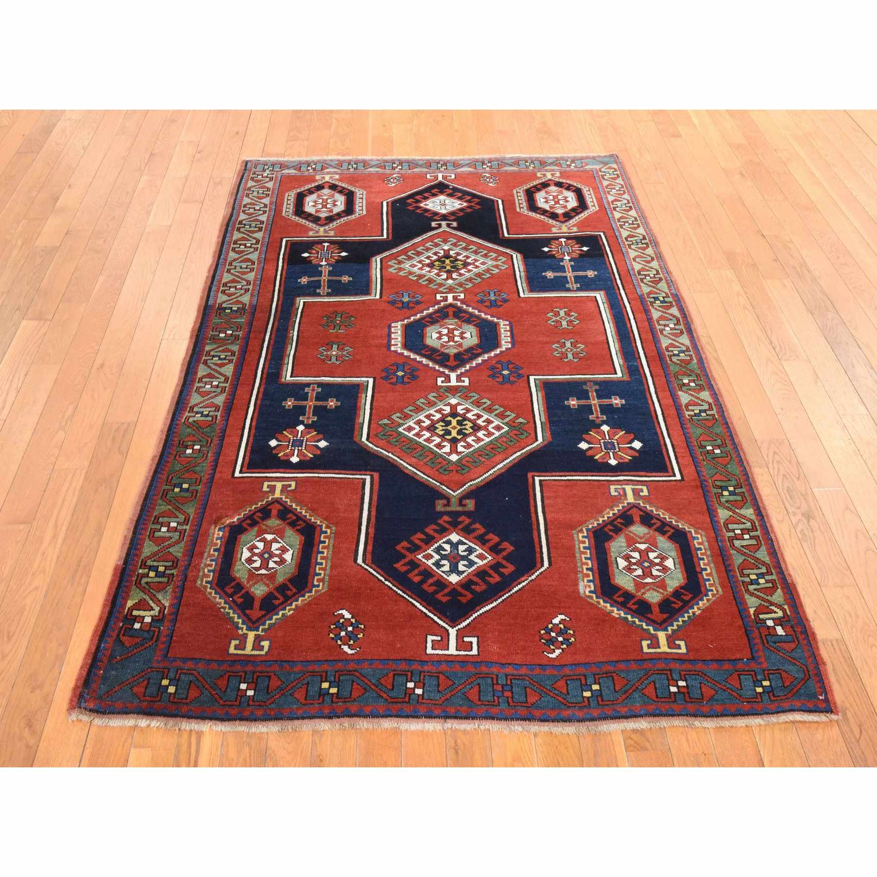 Antique-Hand-Knotted-Rug-392655