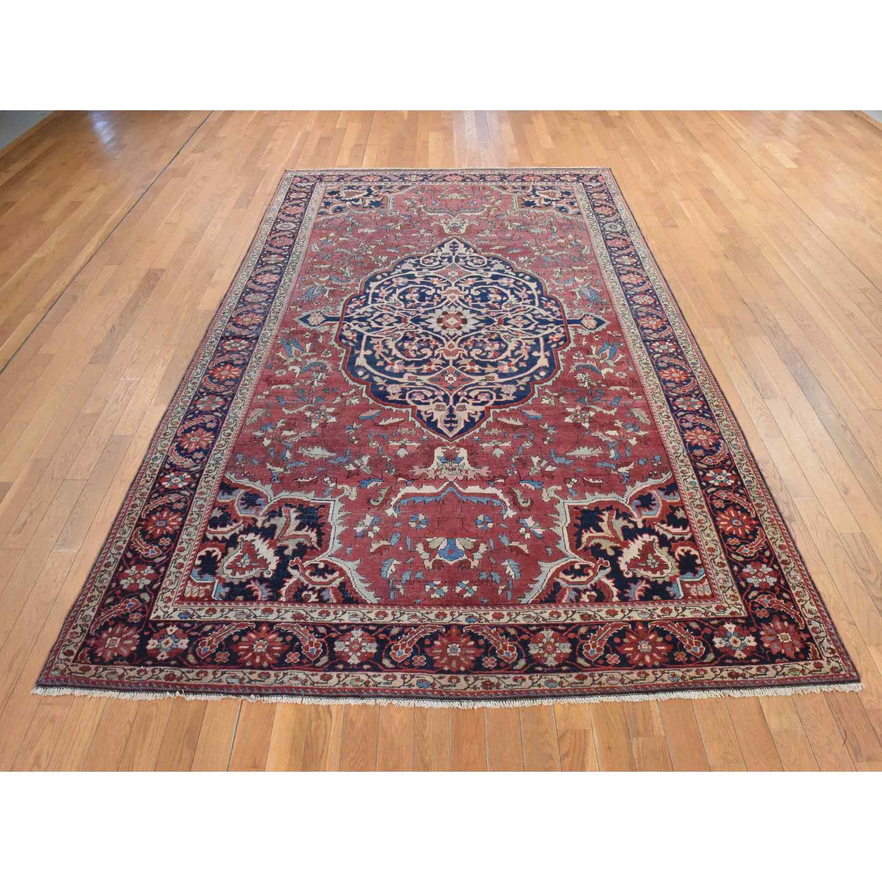 Antique-Hand-Knotted-Rug-392785
