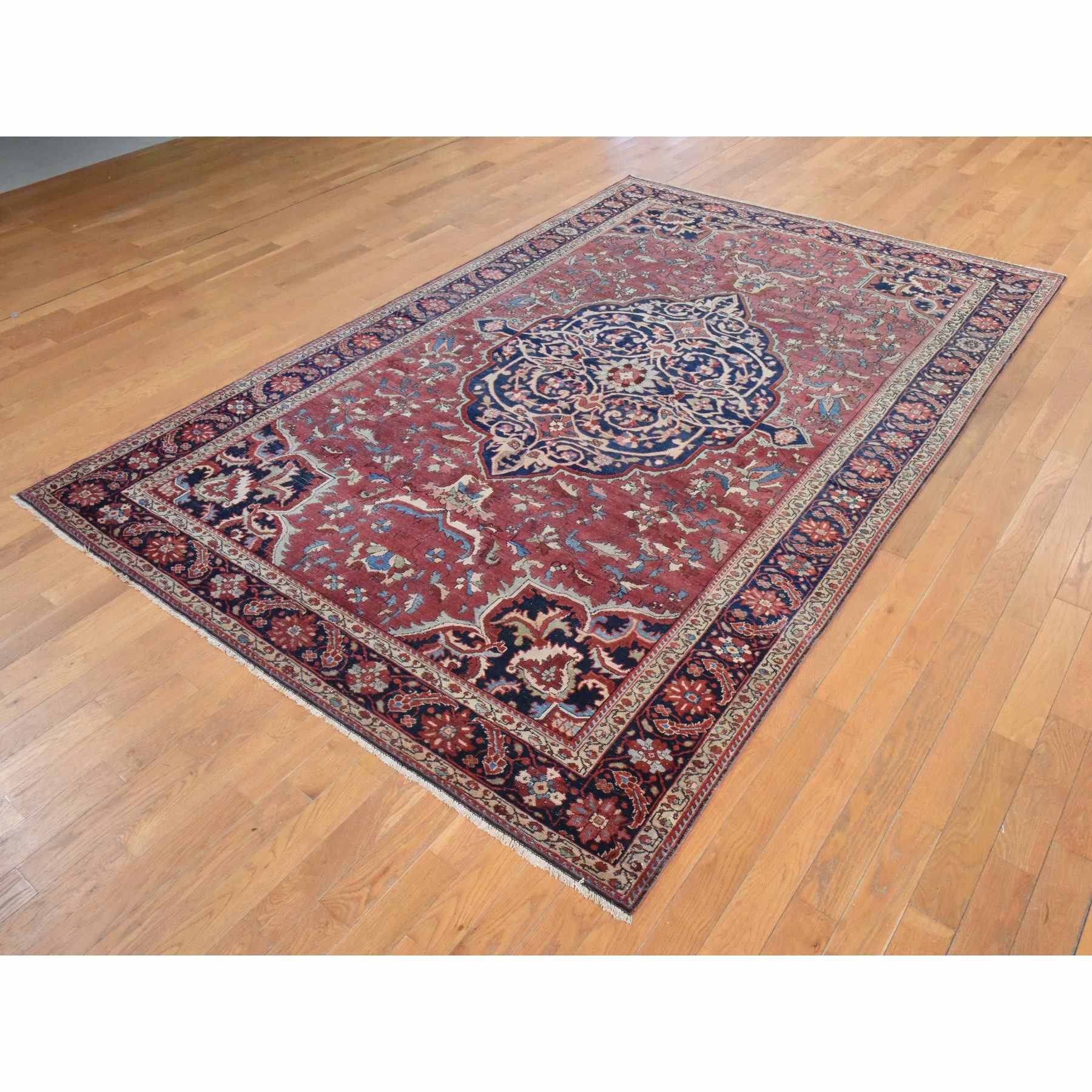 Antique-Hand-Knotted-Rug-392785