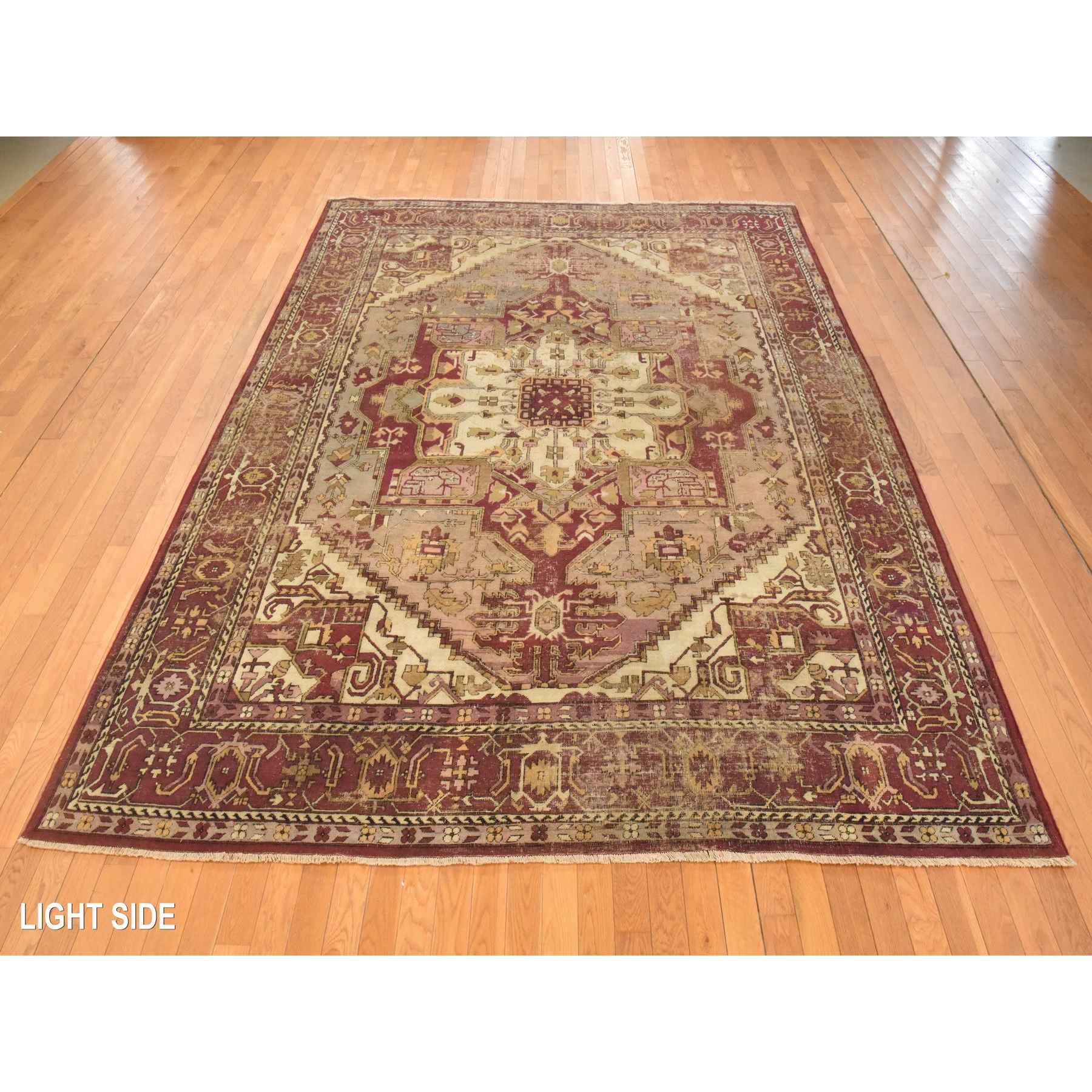 Antique-Hand-Knotted-Rug-392805
