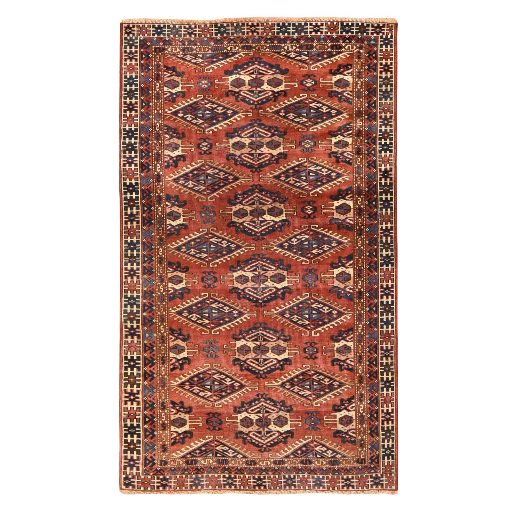 Antique-Hand-Knotted-Rug-392830