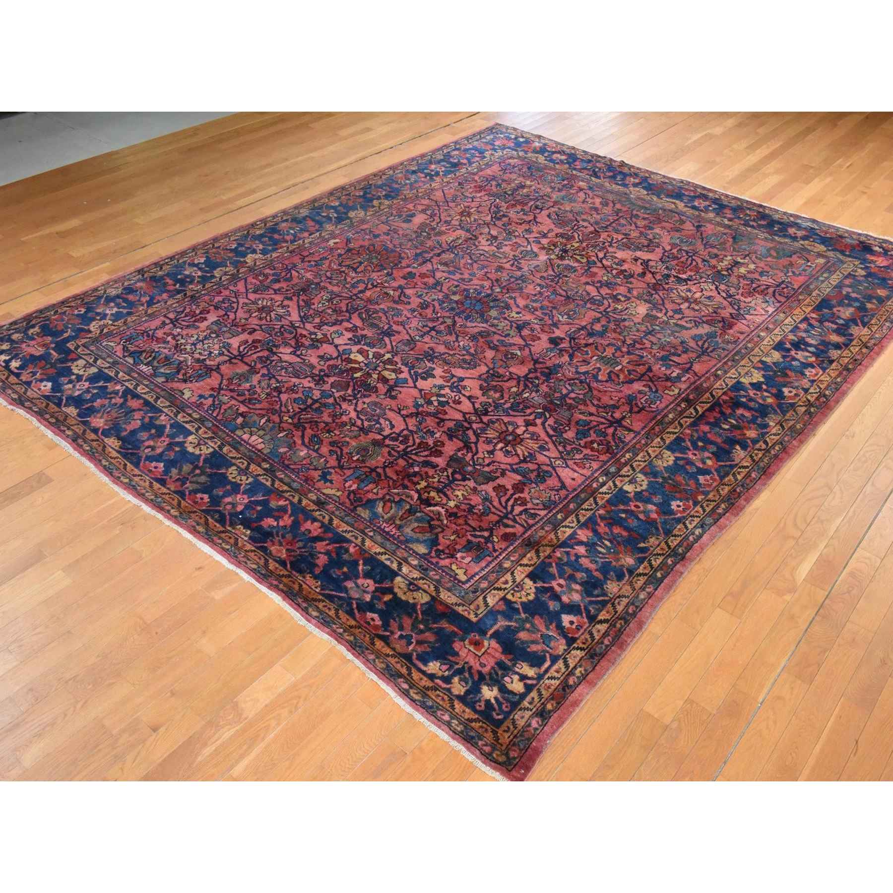Antique-Hand-Knotted-Rug-392985