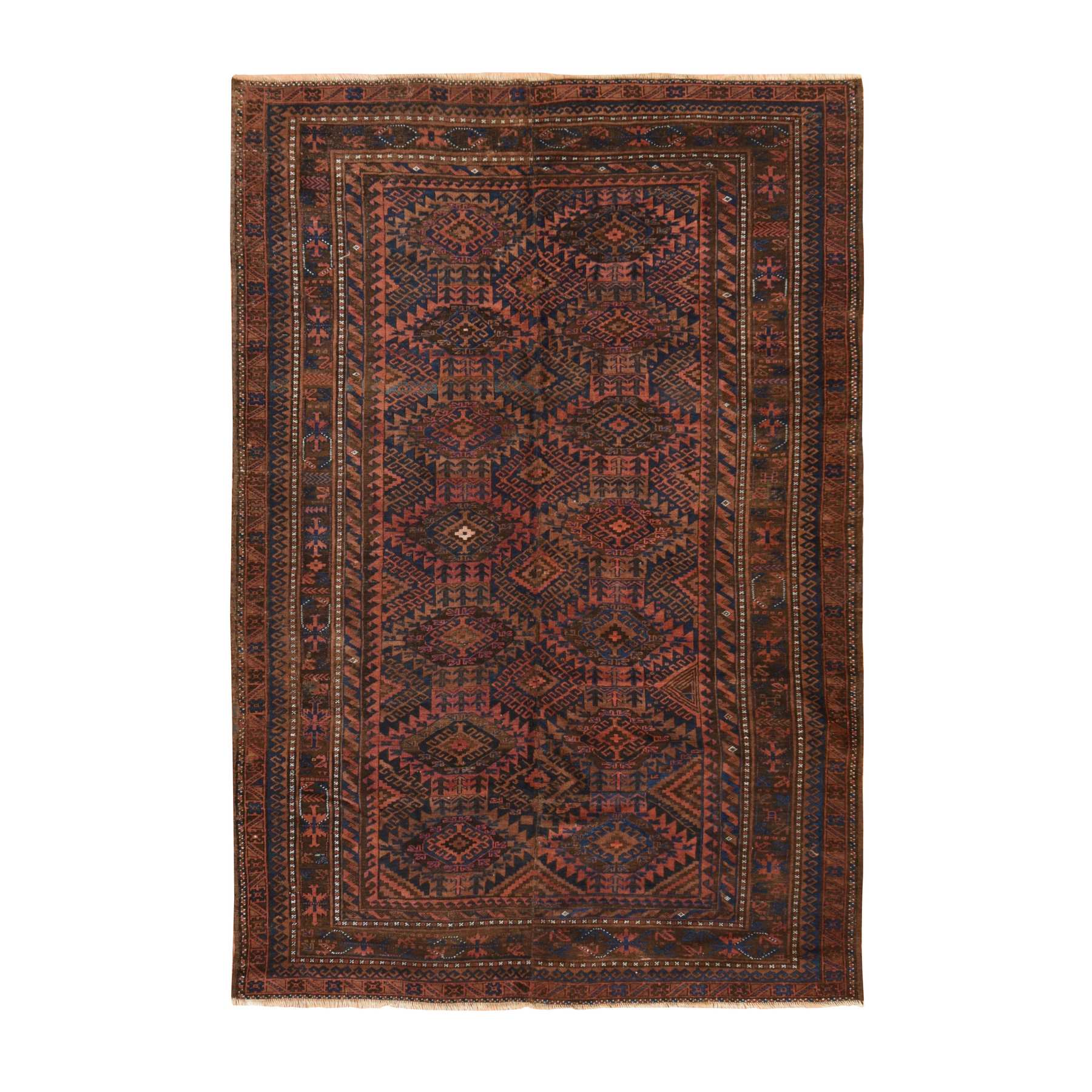 Antique-Hand-Knotted-Rug-392995