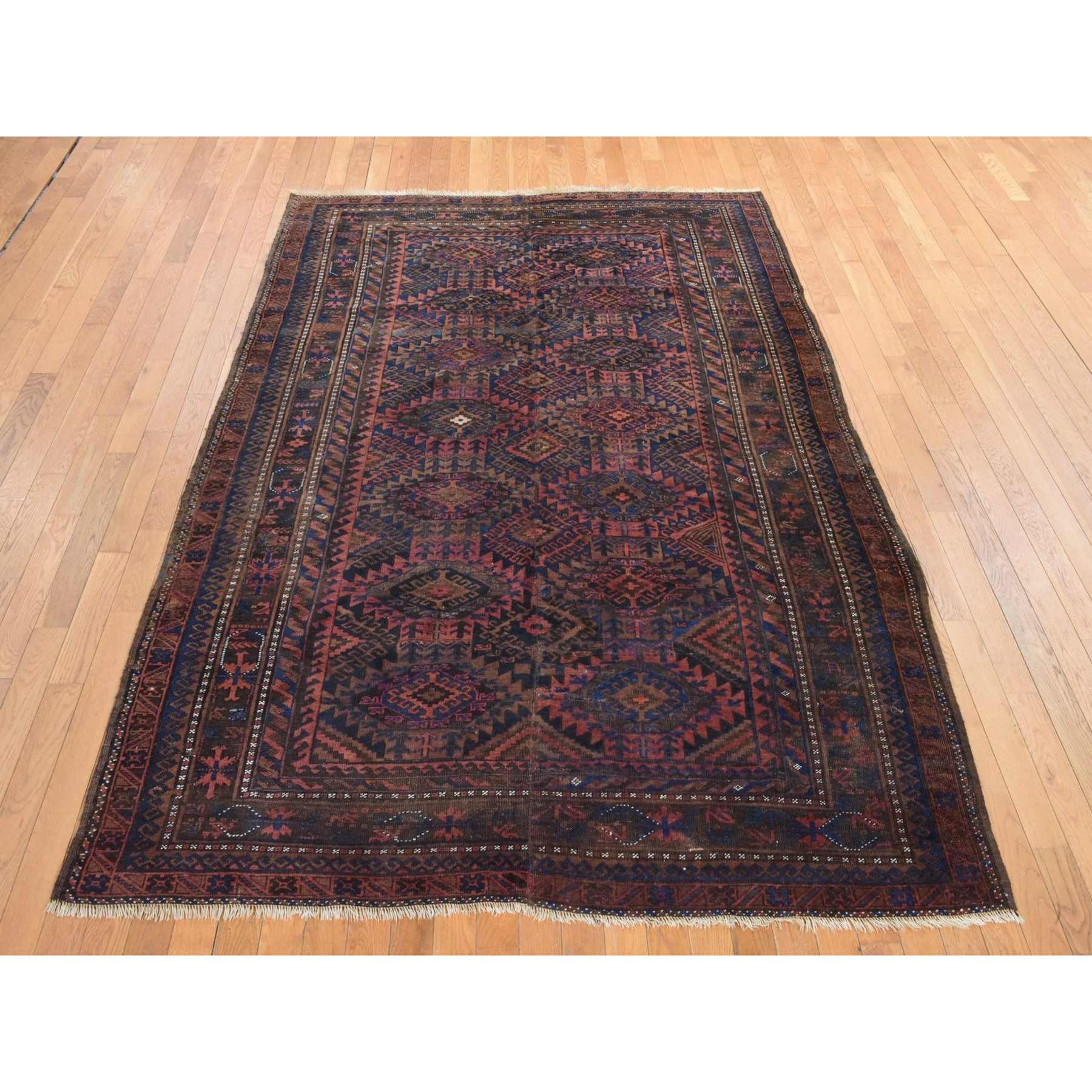Antique-Hand-Knotted-Rug-392995