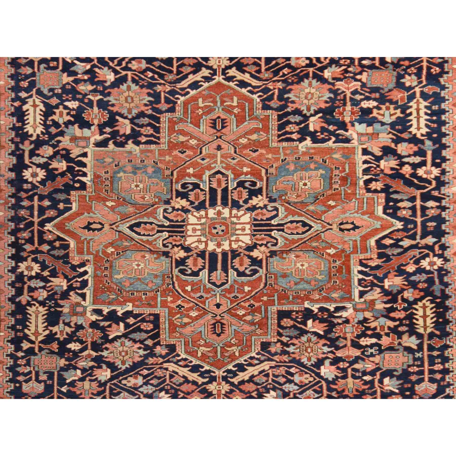 Antique-Hand-Knotted-Rug-393015