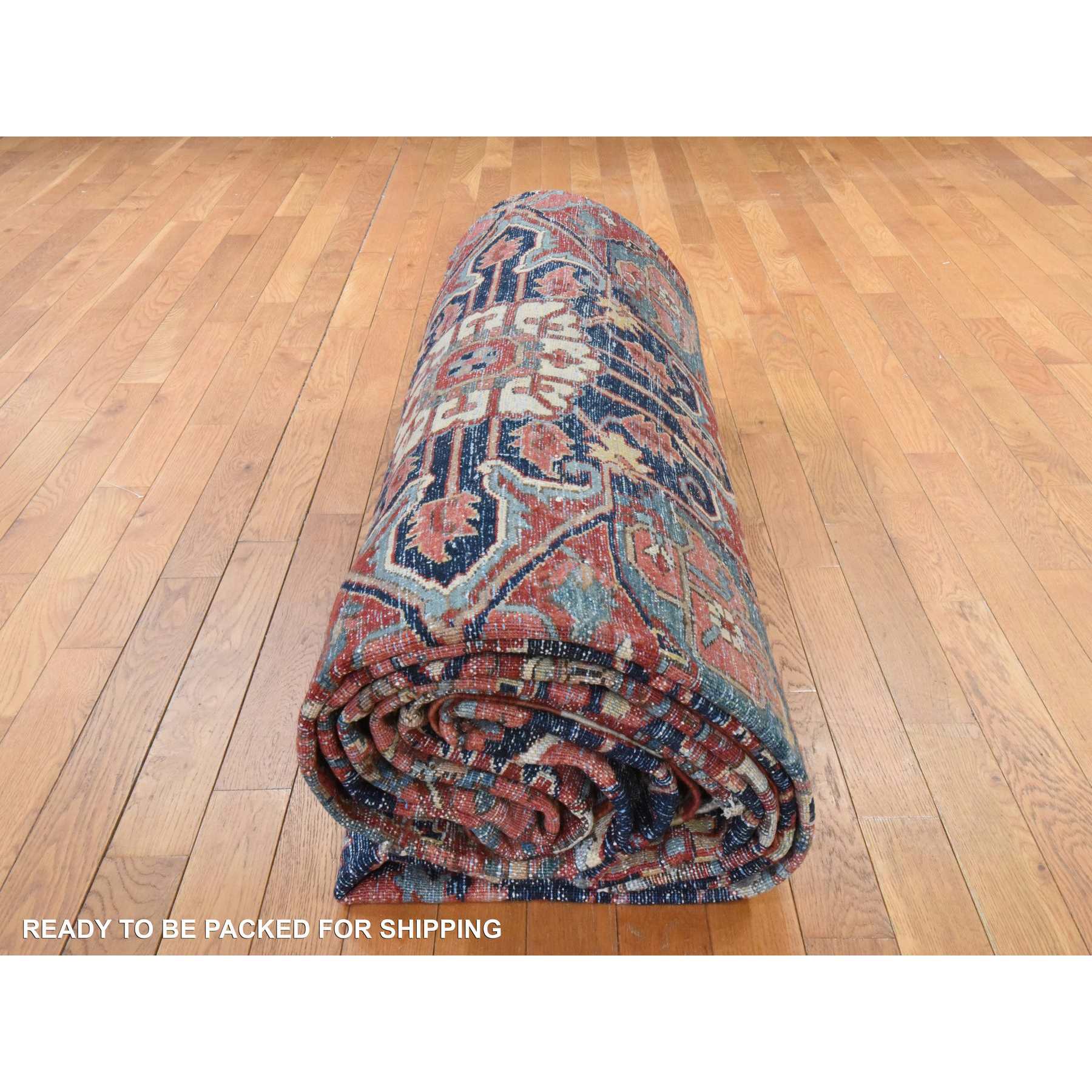 Antique-Hand-Knotted-Rug-393015