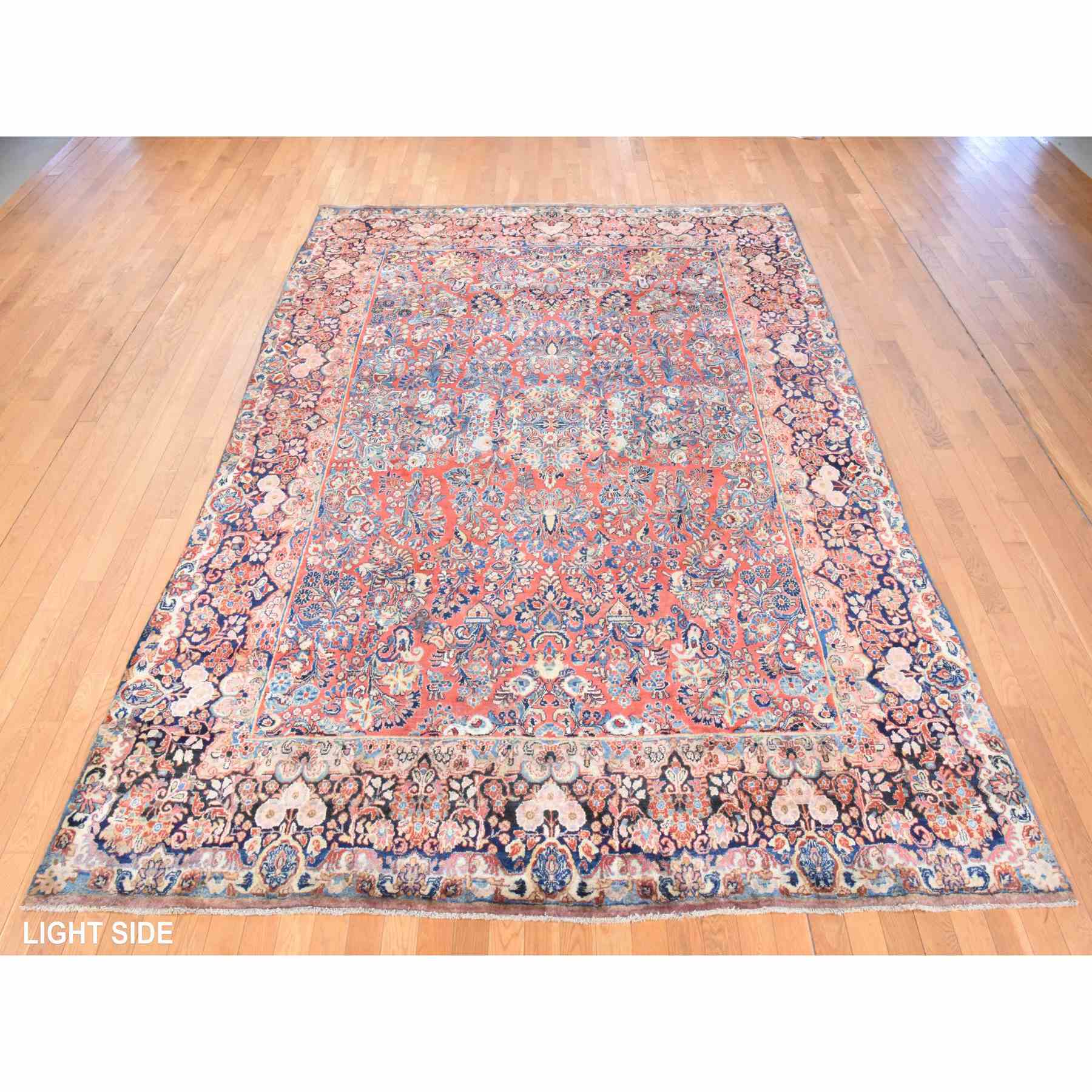 Antique-Hand-Knotted-Rug-393025