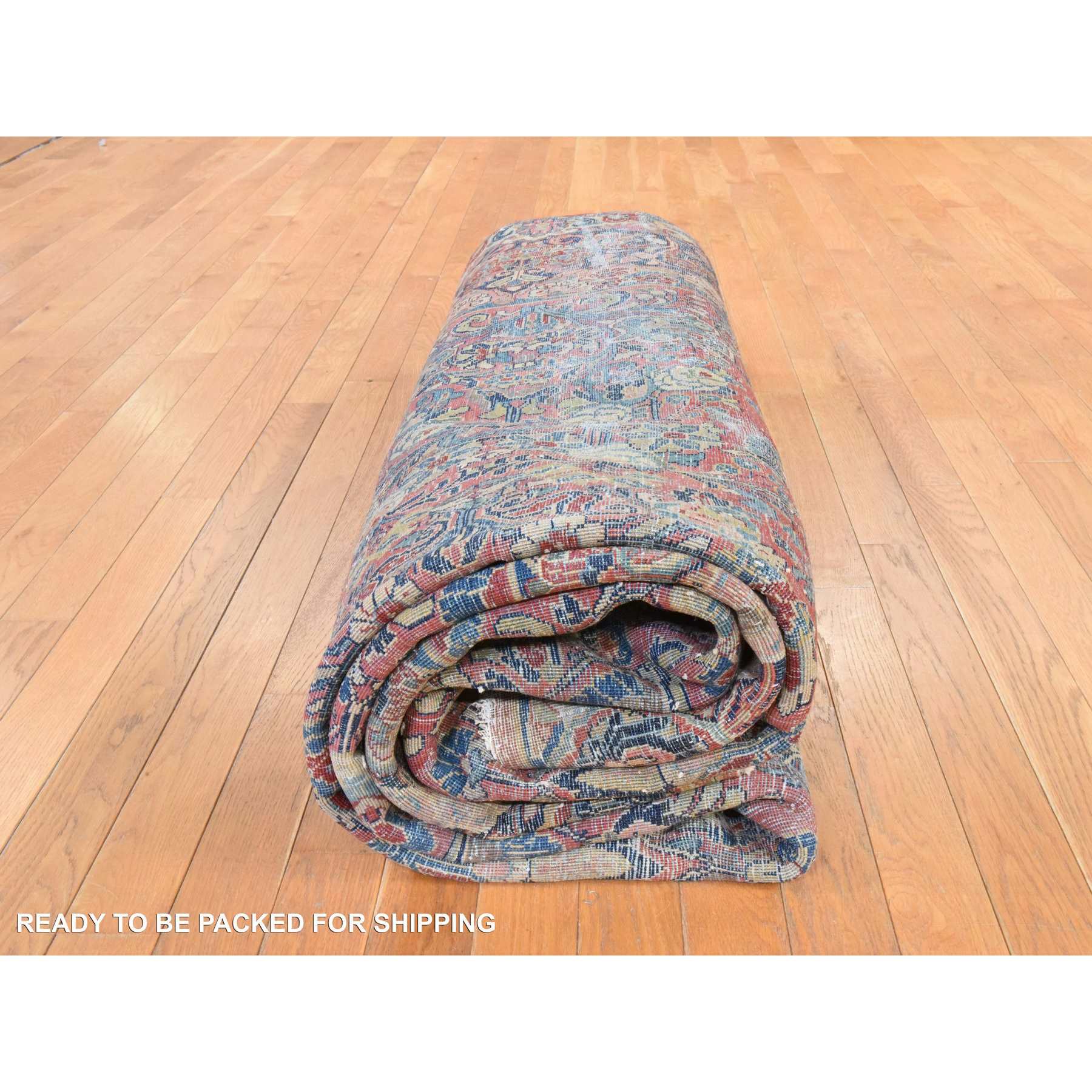 Antique-Hand-Knotted-Rug-393025