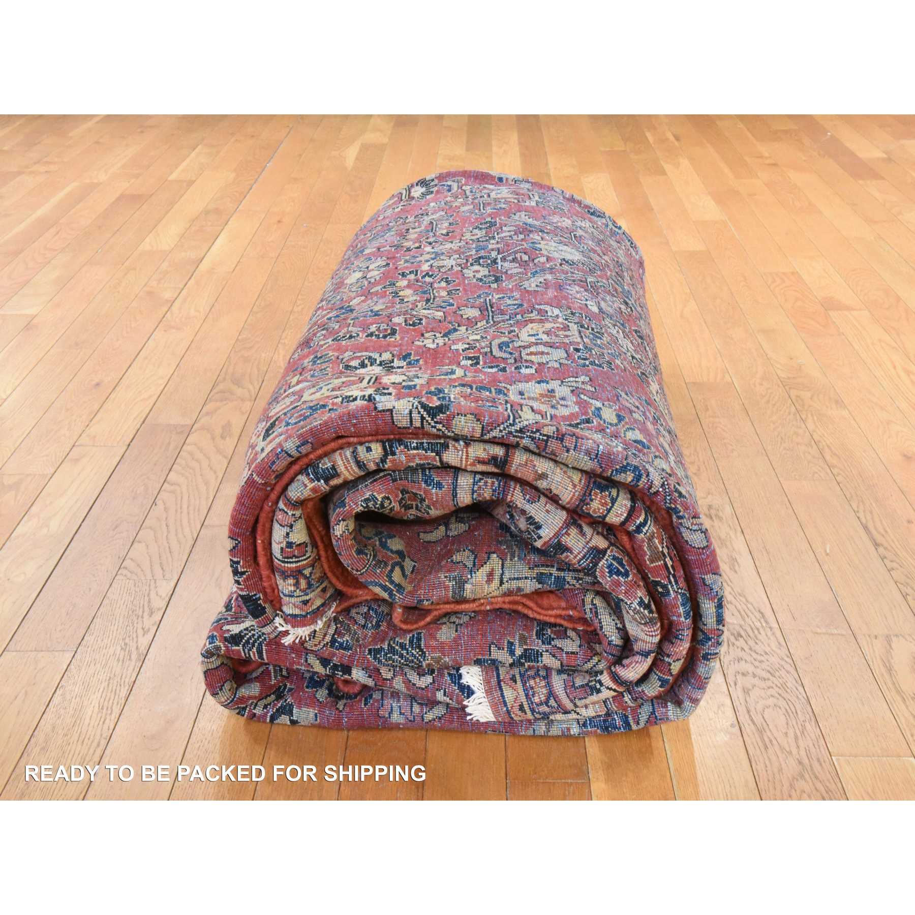 Antique-Hand-Knotted-Rug-393030