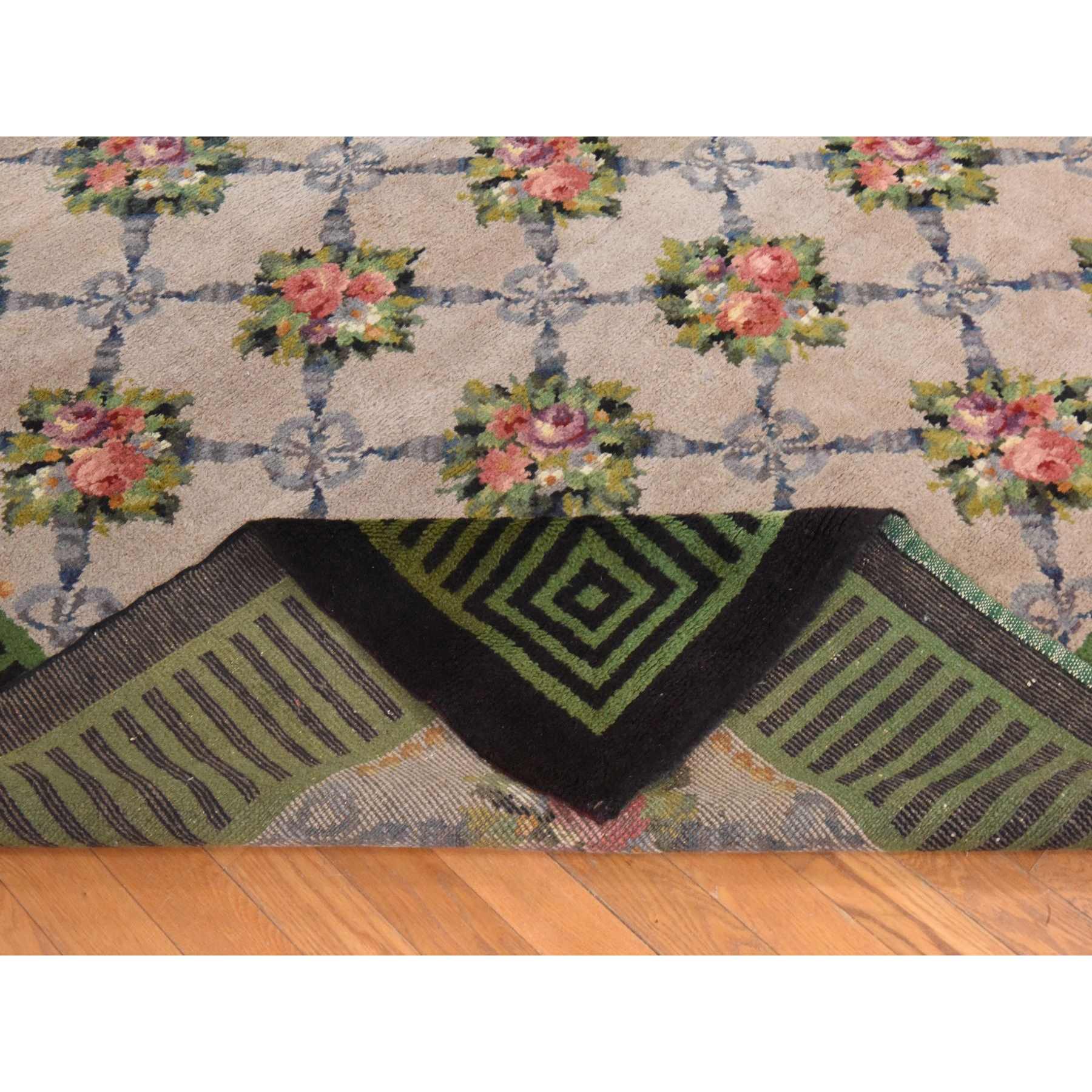 Antique-Hand-Knotted-Rug-393085