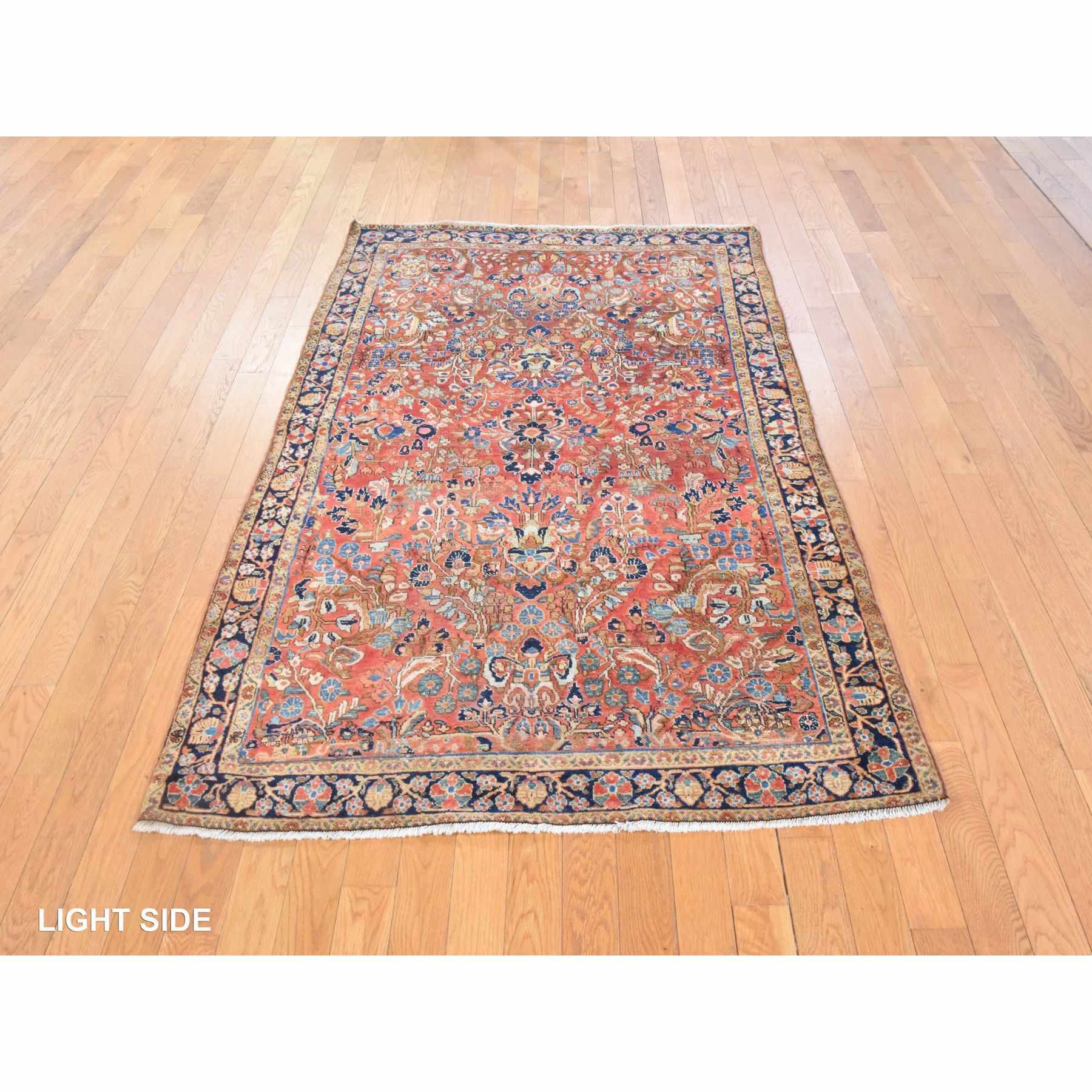 Antique-Hand-Knotted-Rug-393090