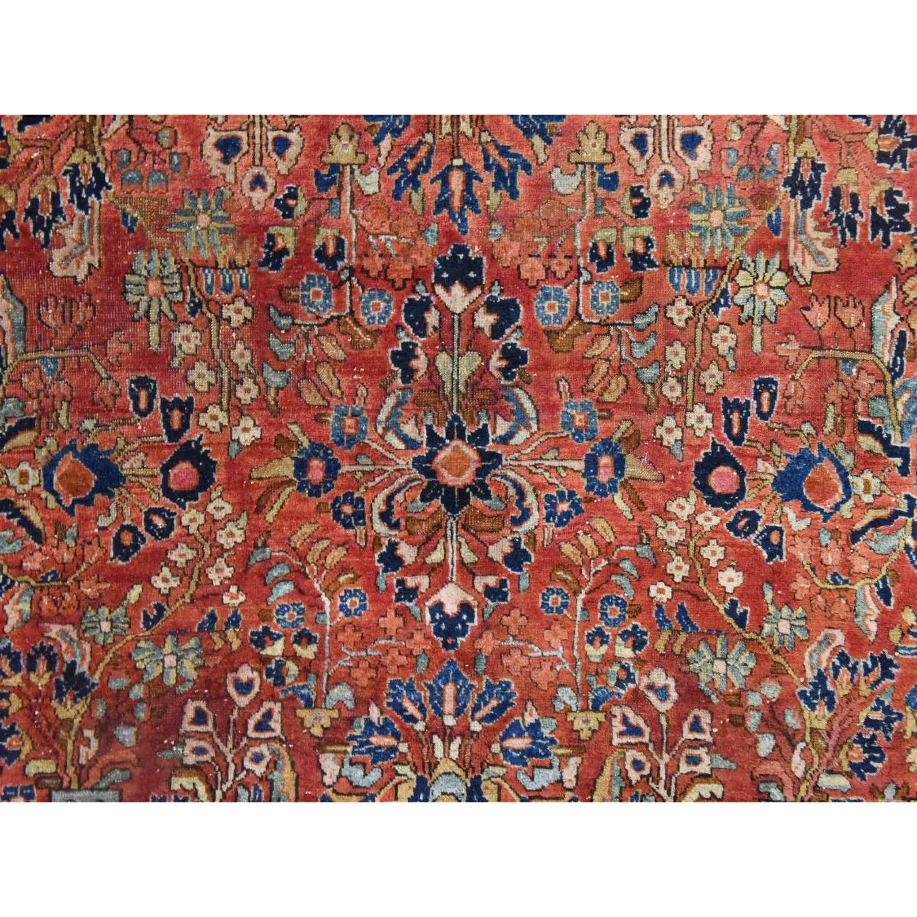 Antique-Hand-Knotted-Rug-393090