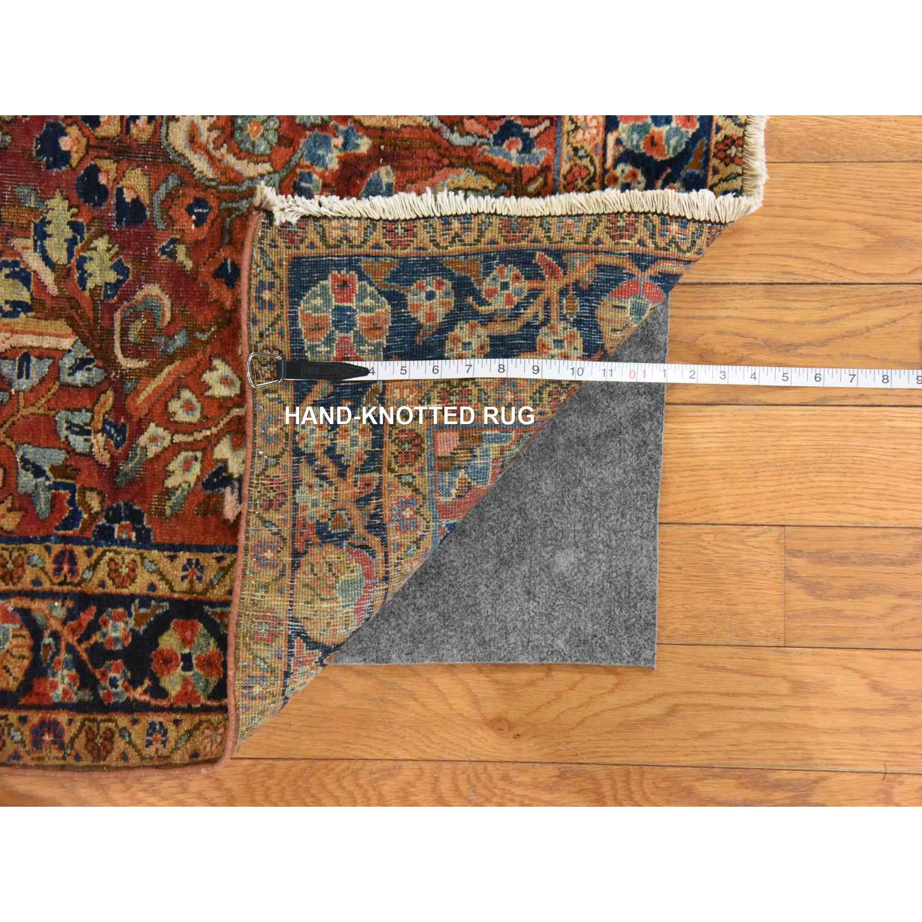 Antique-Hand-Knotted-Rug-393090