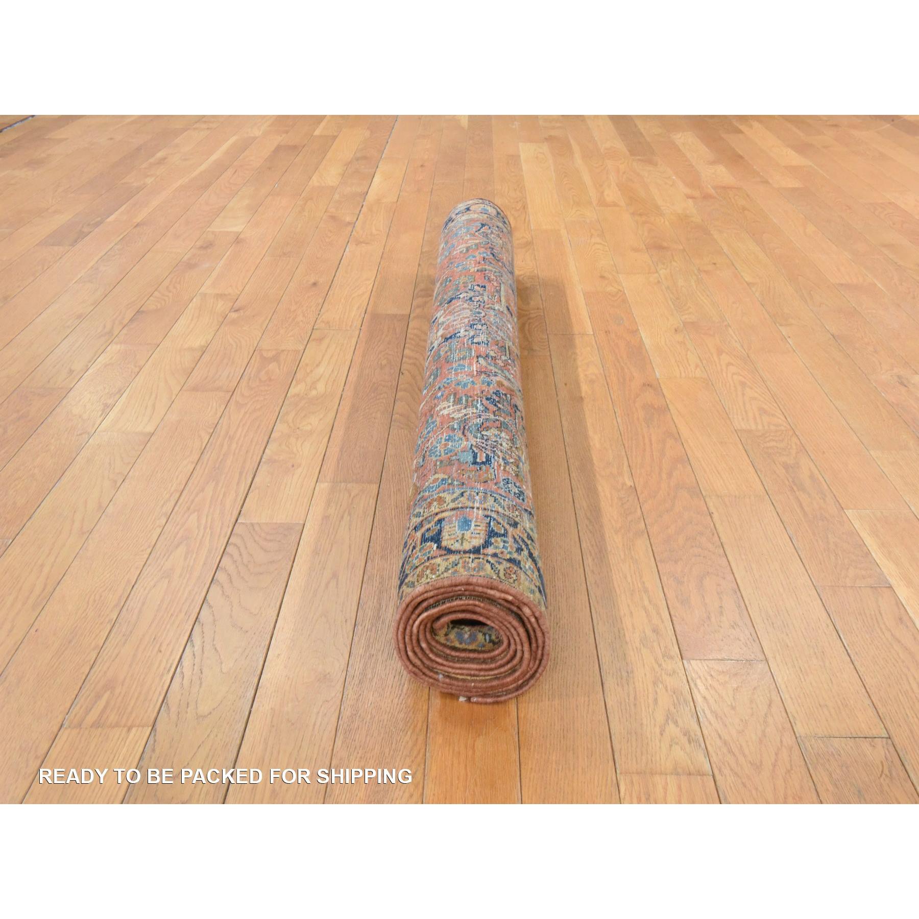 Antique-Hand-Knotted-Rug-393090
