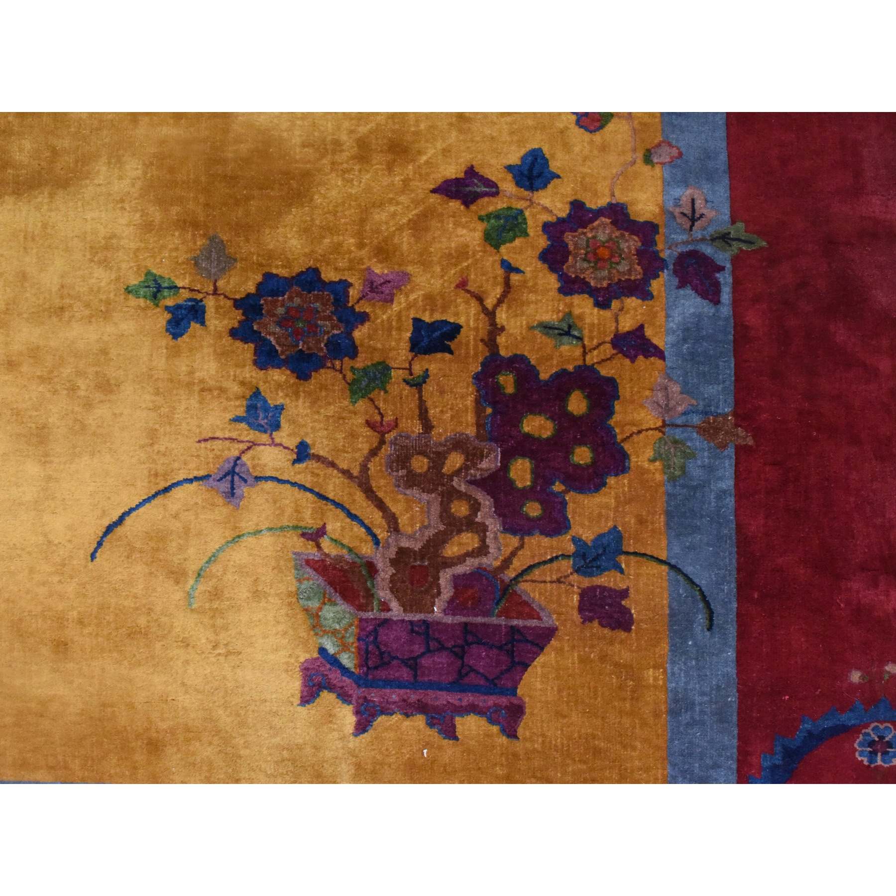 Antique-Hand-Knotted-Rug-393150