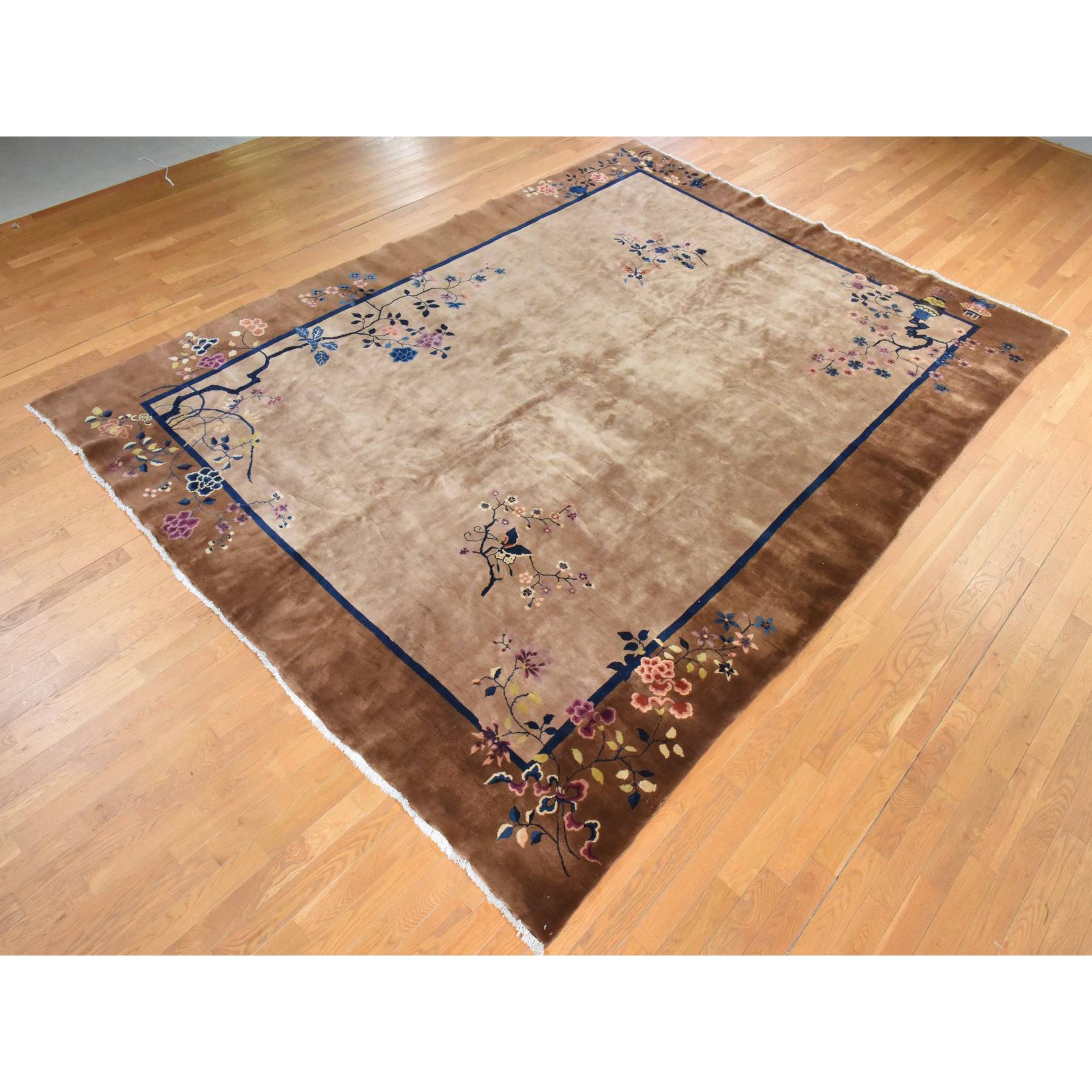 Antique-Hand-Knotted-Rug-393155