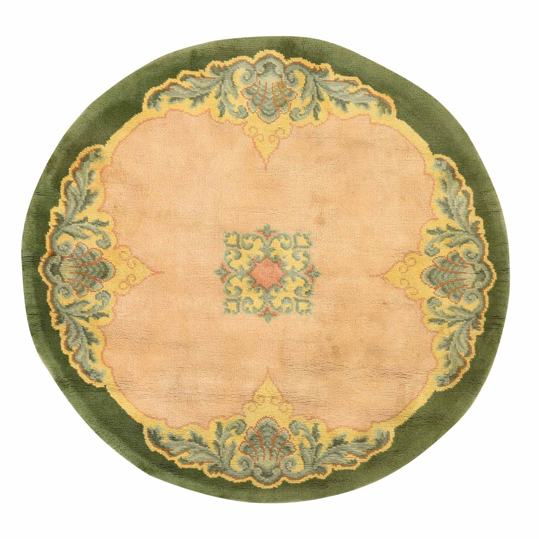 Antique-Hand-Knotted-Rug-393160