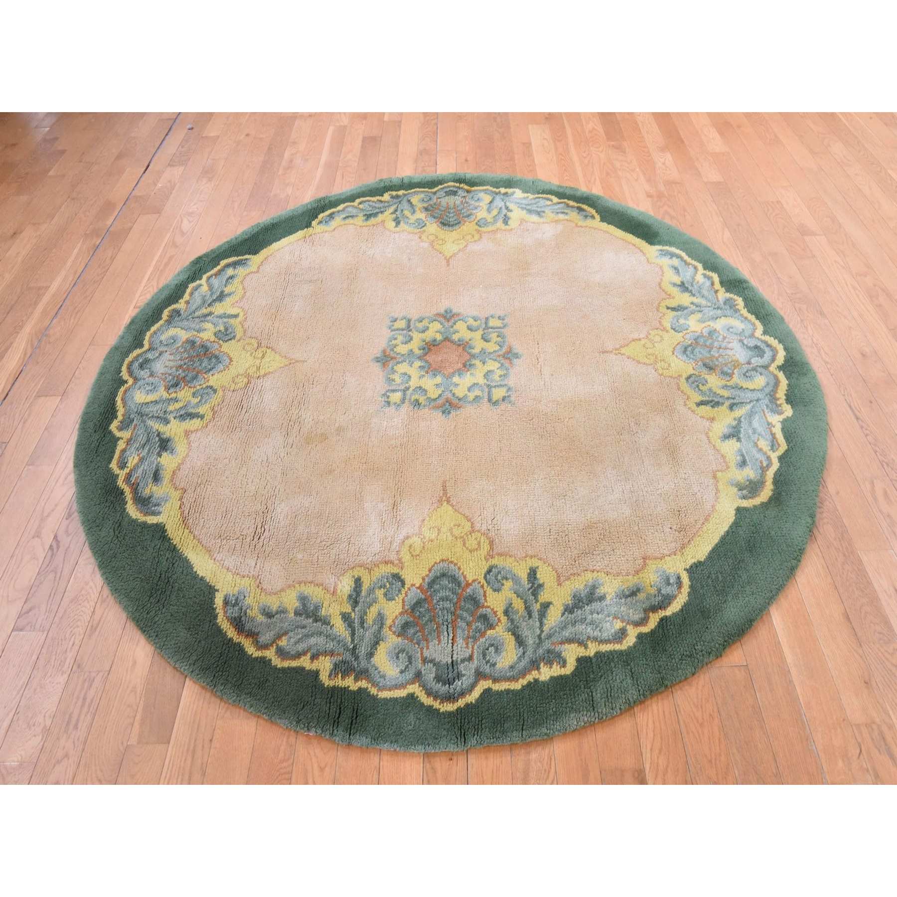Antique-Hand-Knotted-Rug-393160