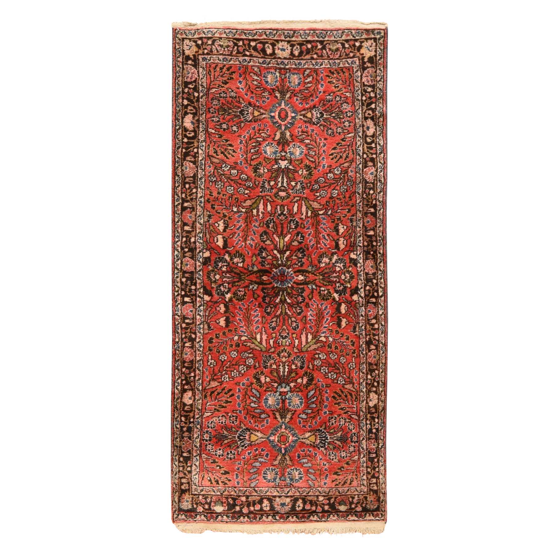 Antique-Hand-Knotted-Rug-393185