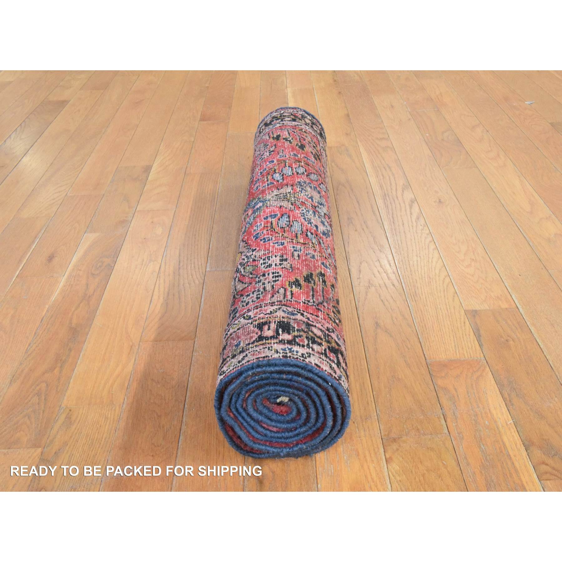 Antique-Hand-Knotted-Rug-393185