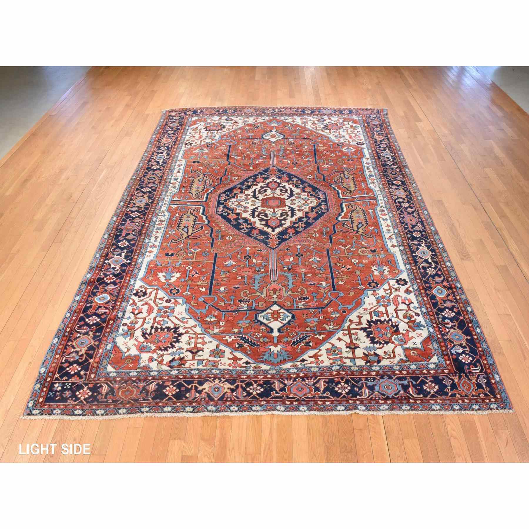 Antique-Hand-Knotted-Rug-393190