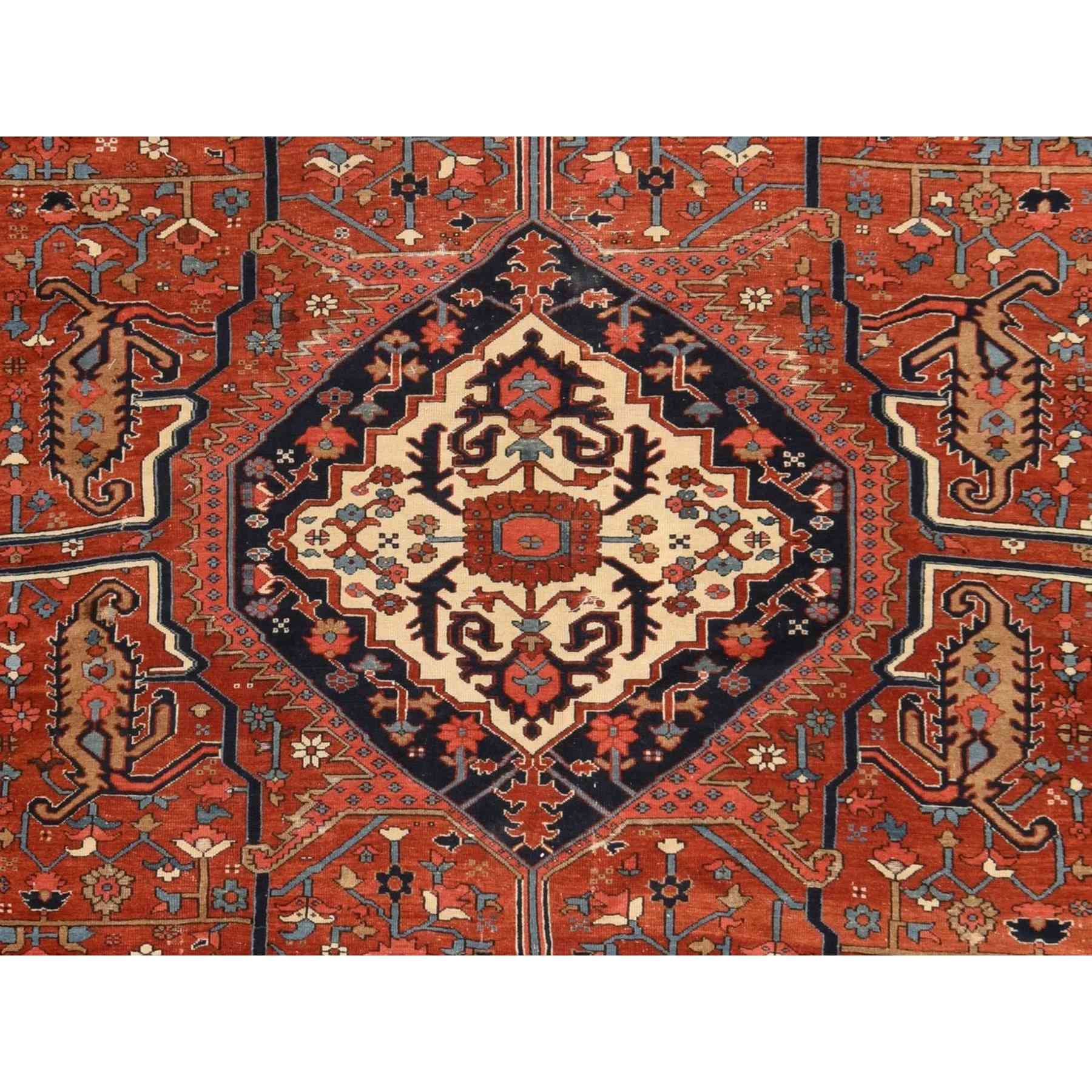 Antique-Hand-Knotted-Rug-393190
