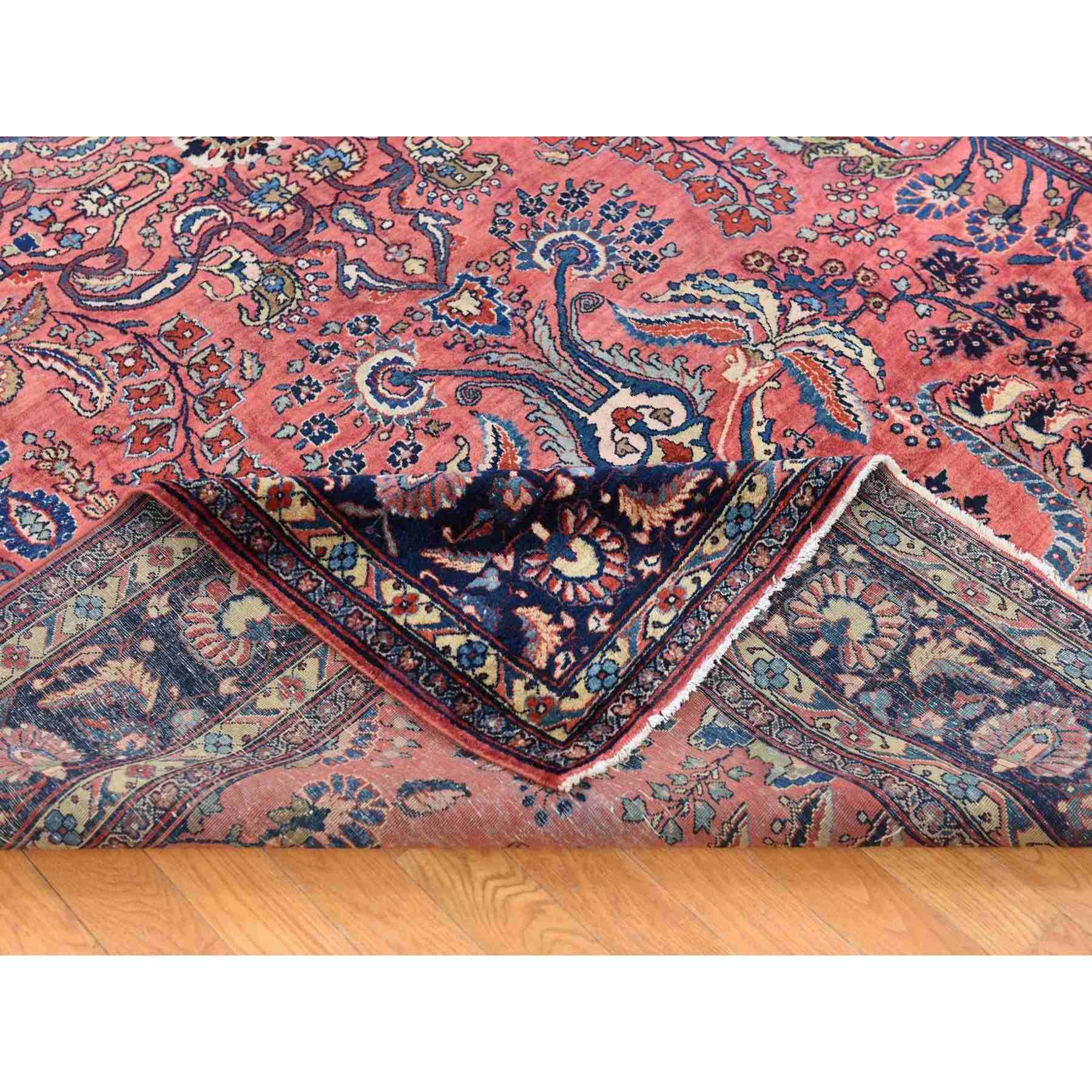 Antique-Hand-Knotted-Rug-393490