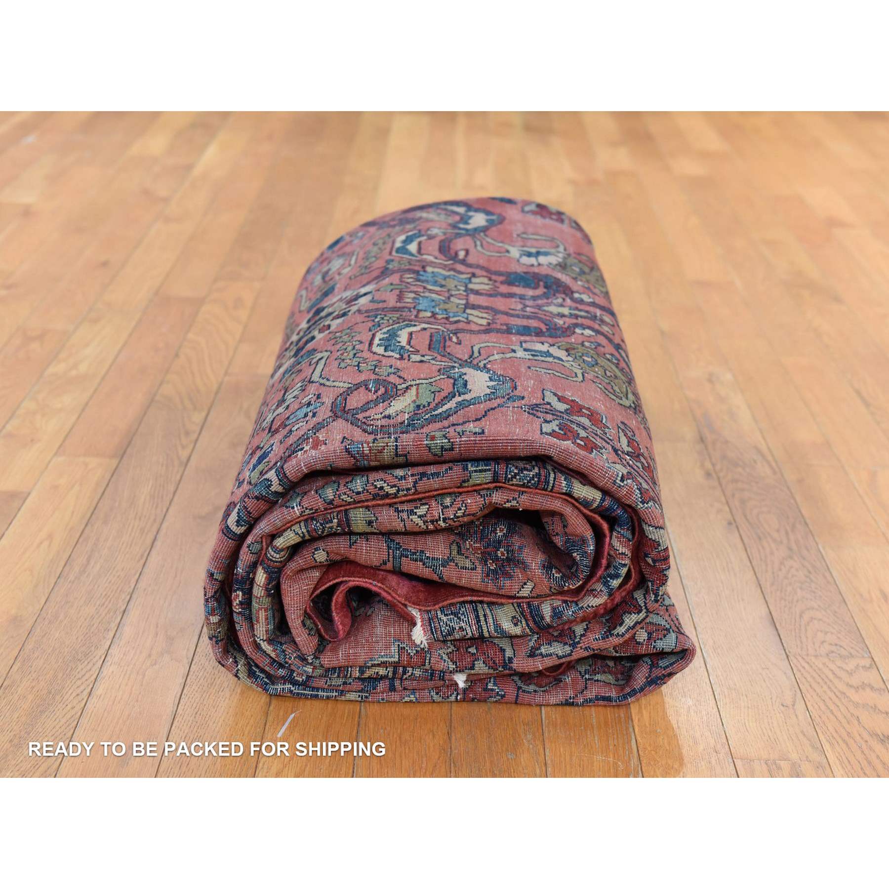 Antique-Hand-Knotted-Rug-393490