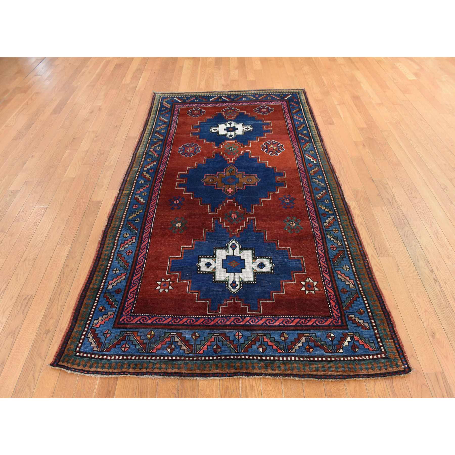 Antique-Hand-Knotted-Rug-393895