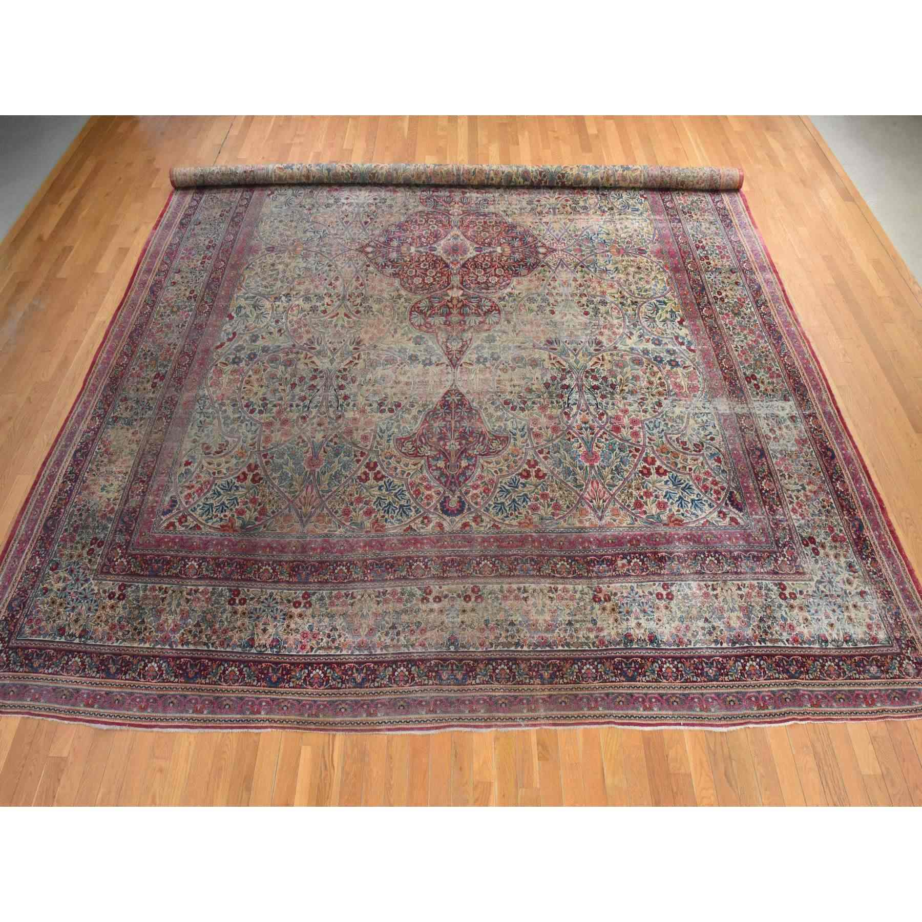 Antique-Hand-Knotted-Rug-394135