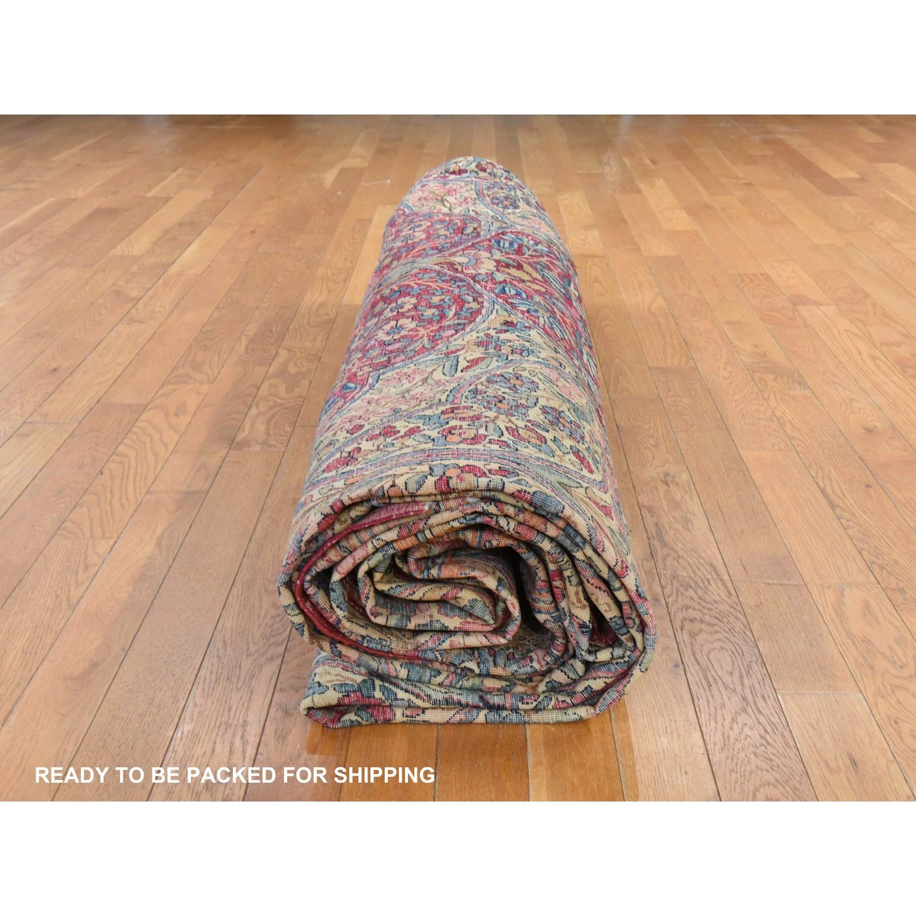 Antique-Hand-Knotted-Rug-394135