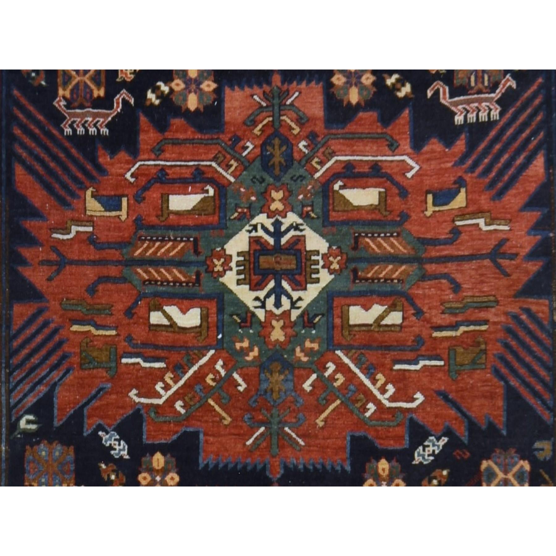 Antique-Hand-Knotted-Rug-394140