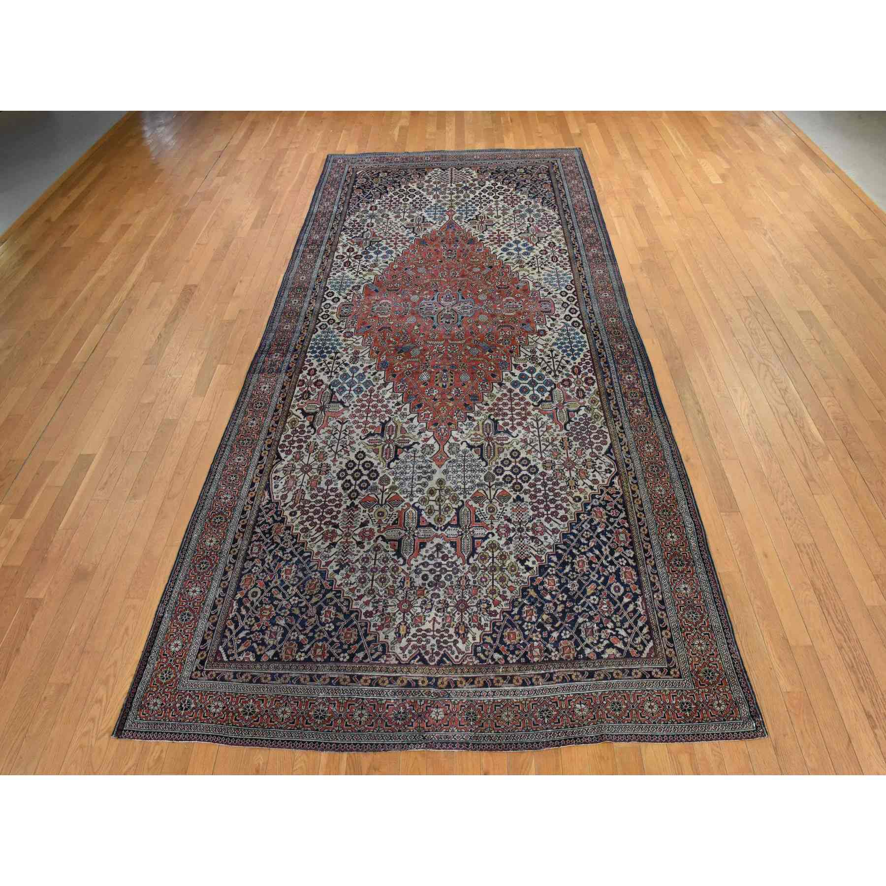 Antique-Hand-Knotted-Rug-394155