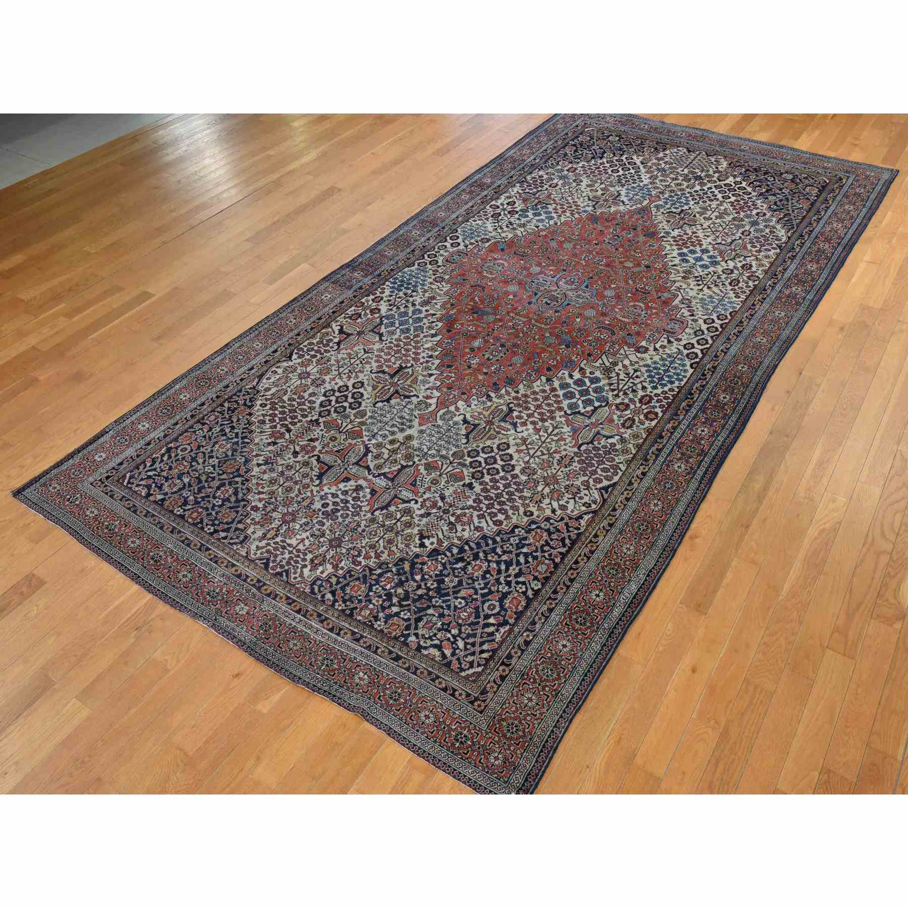 Antique-Hand-Knotted-Rug-394155